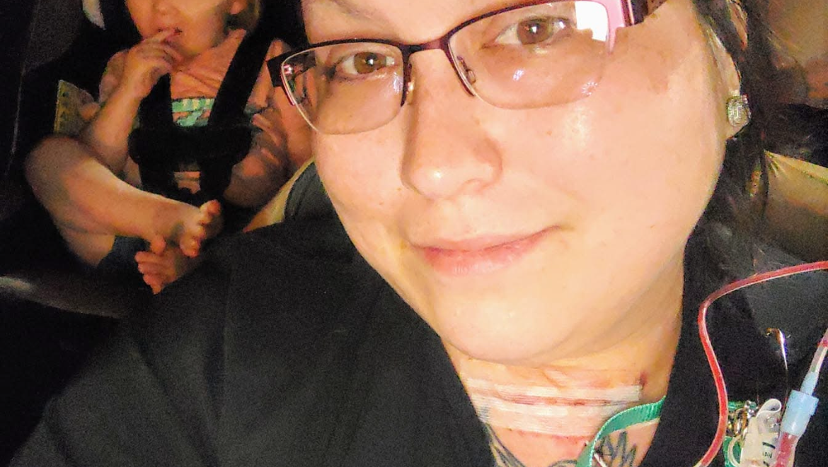 Help Angela Fight Cancer and Recover from Strokes pinned link photo