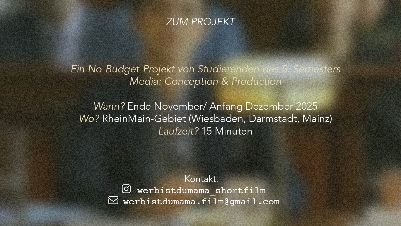 Kurzfilm „Wer bist du, Mama?“ campaign photo, 4 of 5