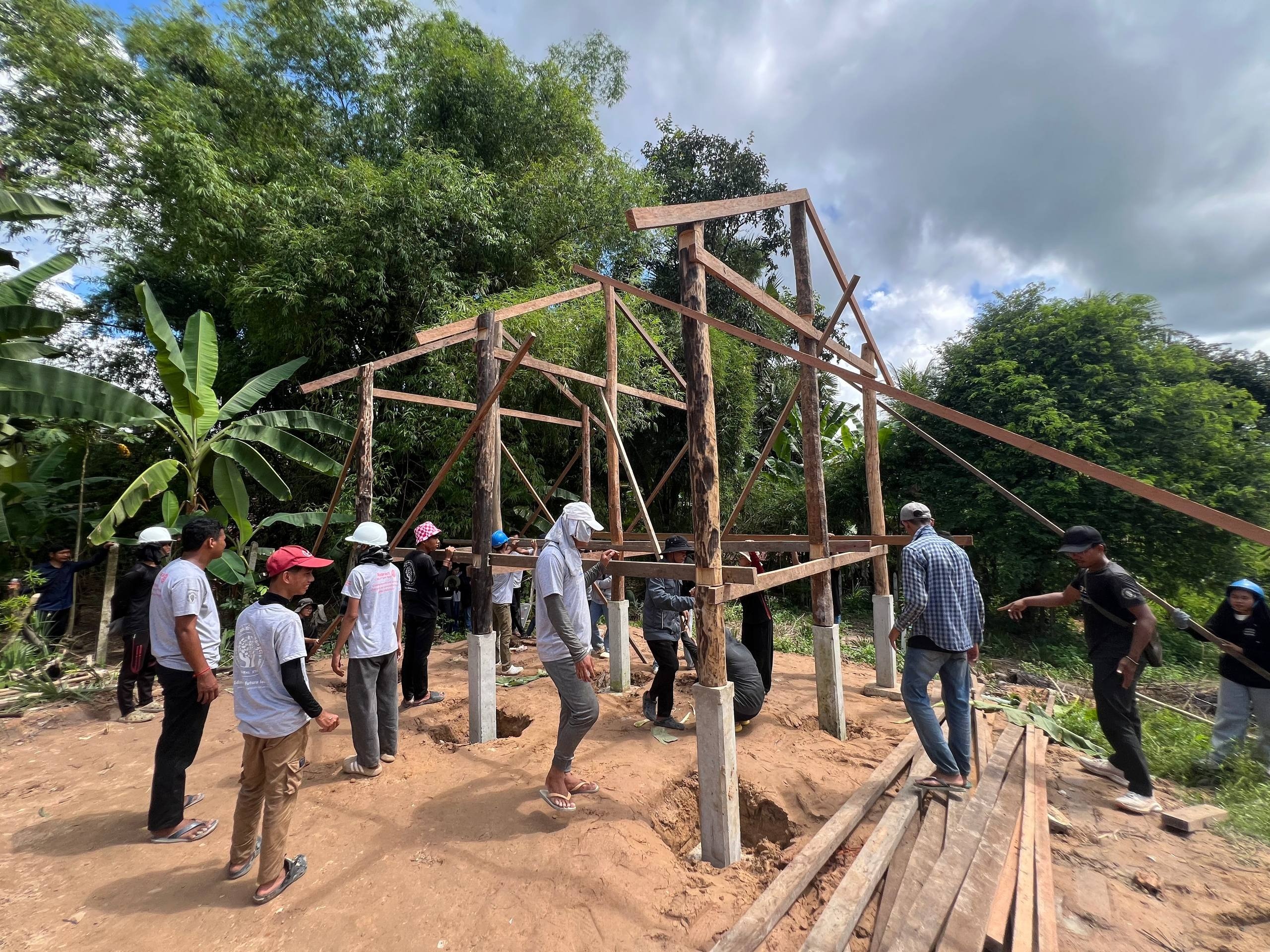 50 Students Walking to Build Our 150th Home in Cambodia campaign photo, 6 of 7