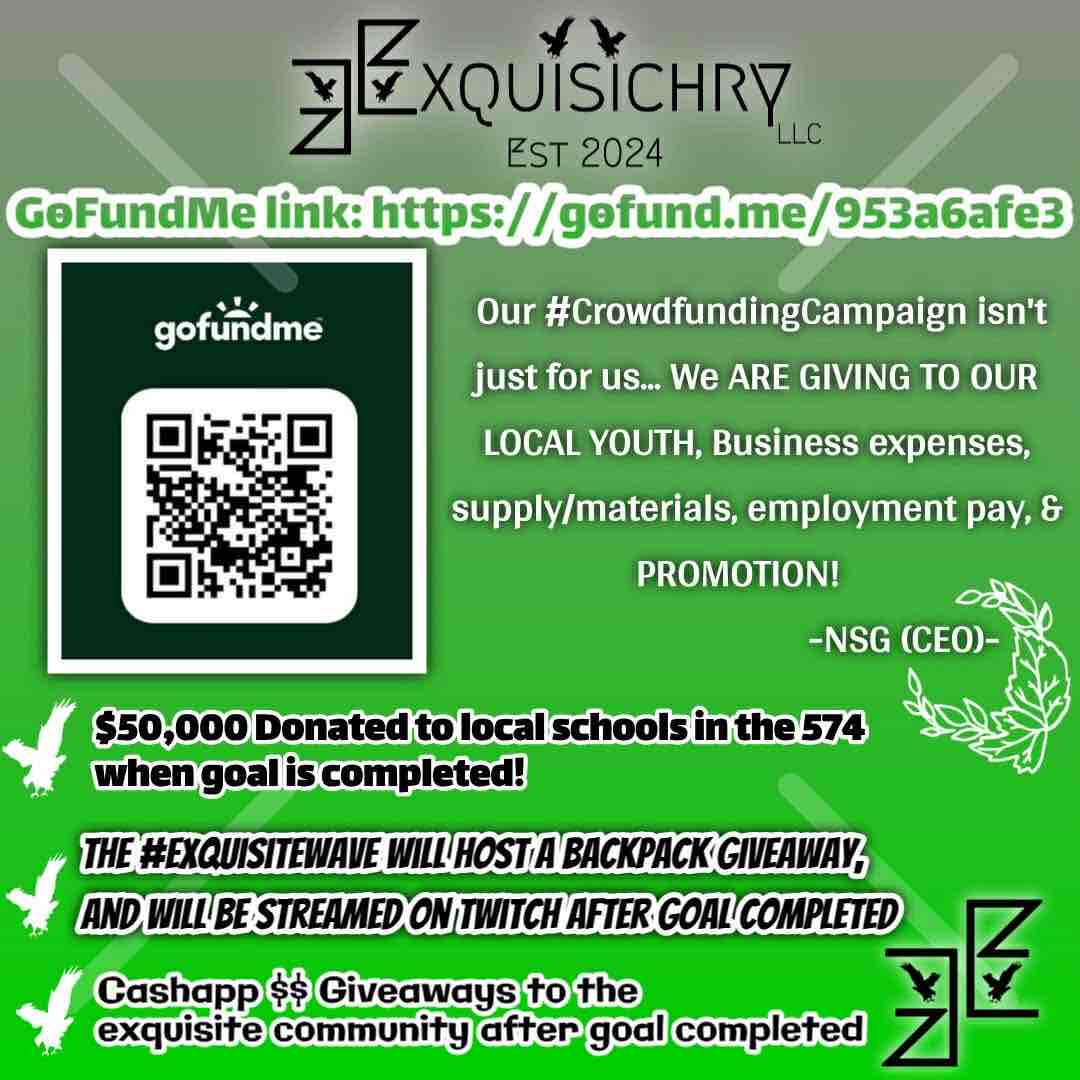 Foto de la recaudación de fondos Support Exquisichry LLC a clothing brand, 6 de 8