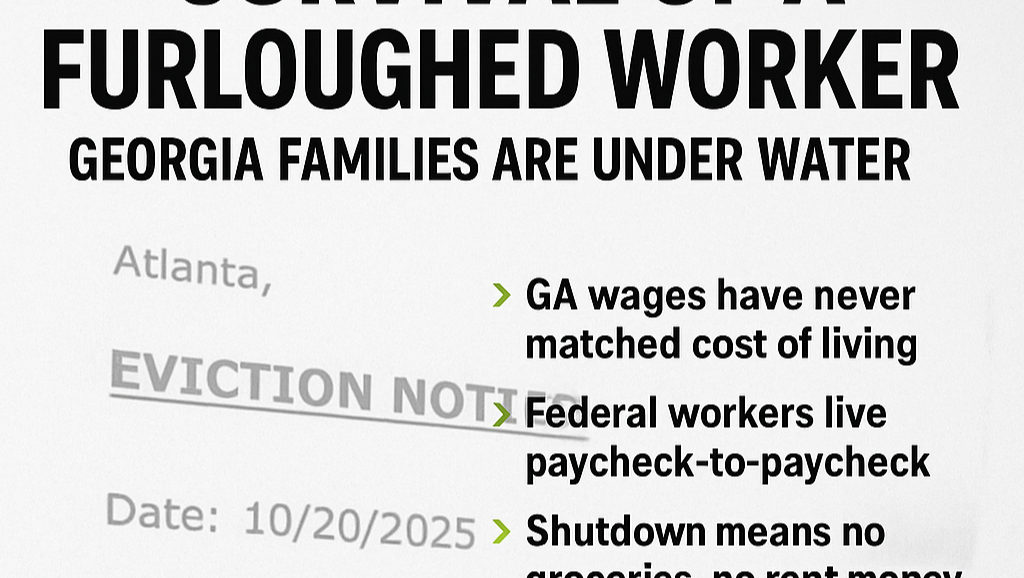 Help Georgia Workers Struggling with Furloughs pinned link photo