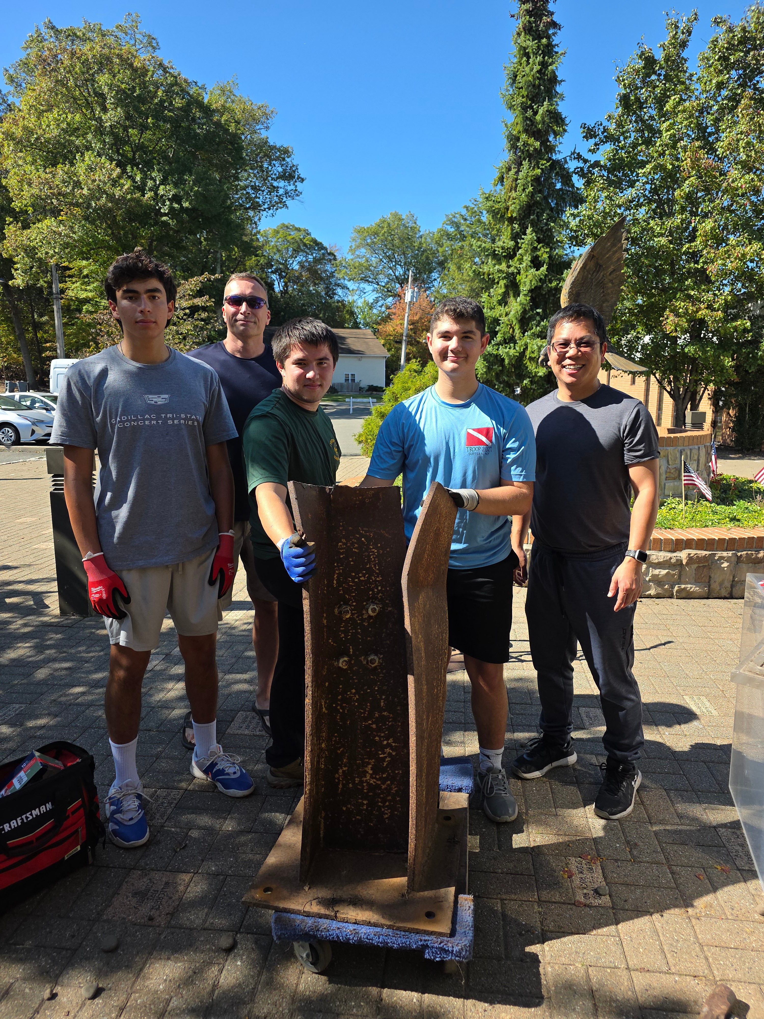 Support Matthew Posner's 9.11 Memorial Eagle Scout Project campaign photo, 7 of 8