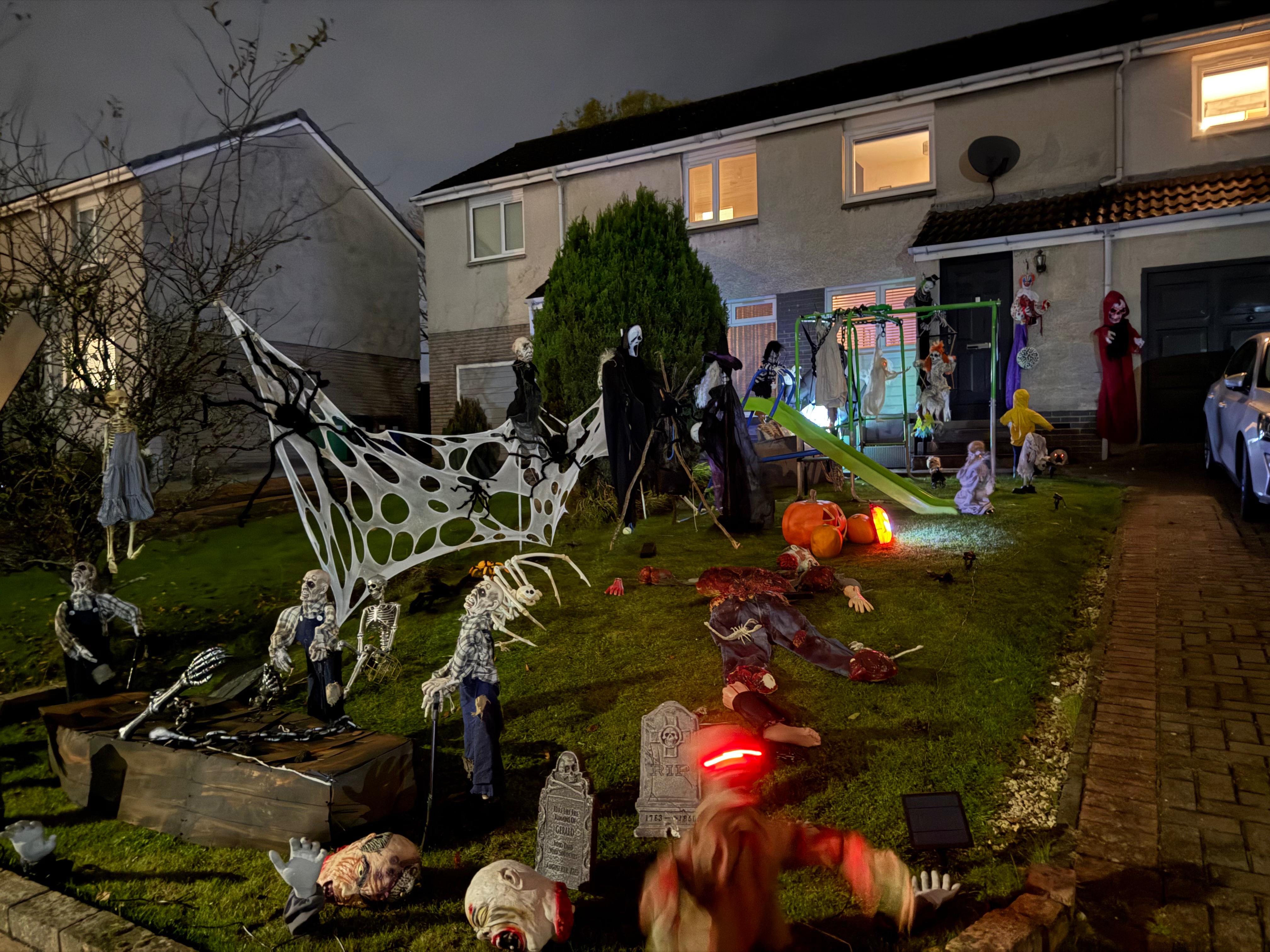 Pitcorthies Halloween house campaign photo, 2 of 4