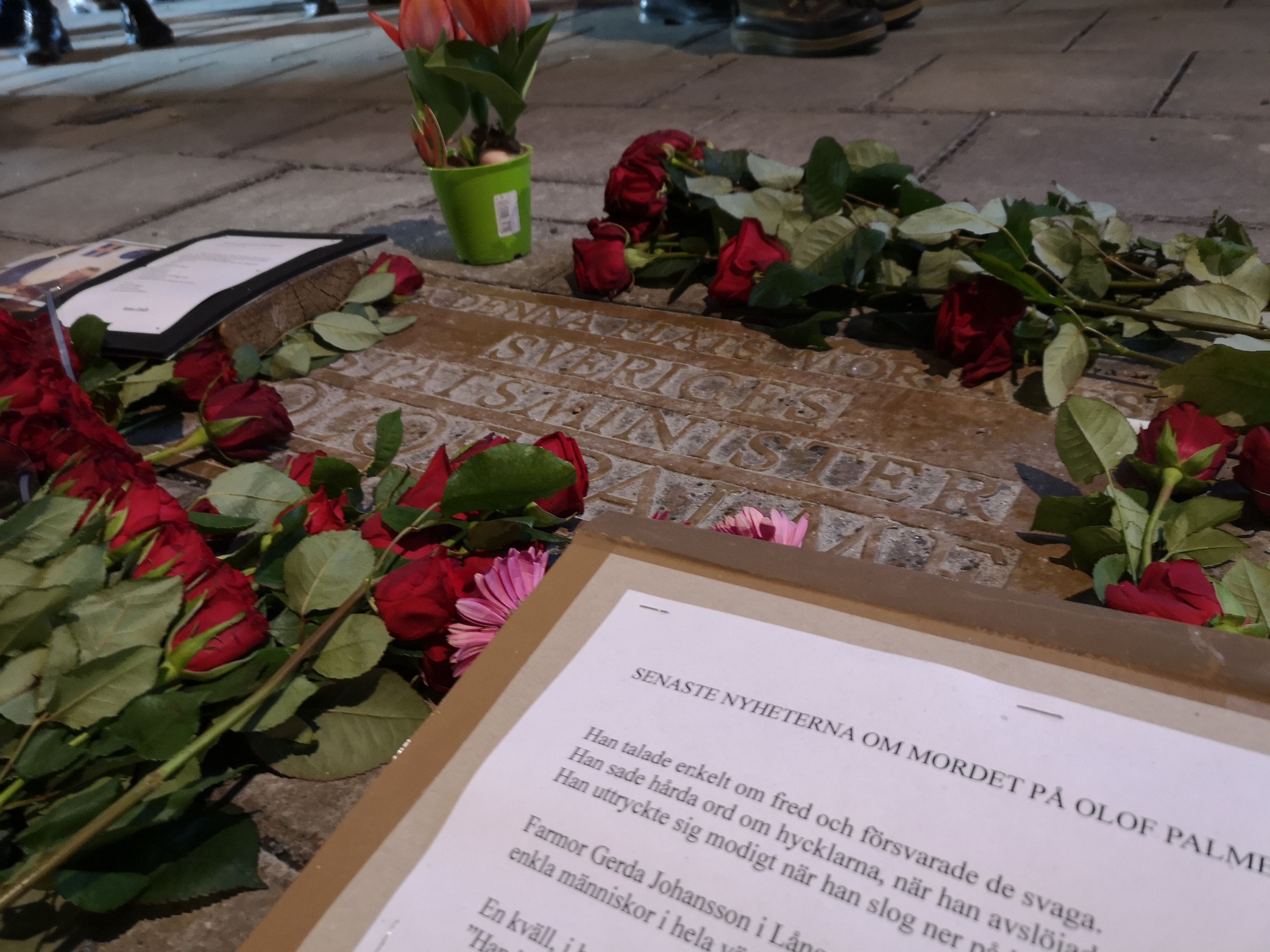 Get the truth about the murder of Olof Palme campaign photo, 2 of 4
