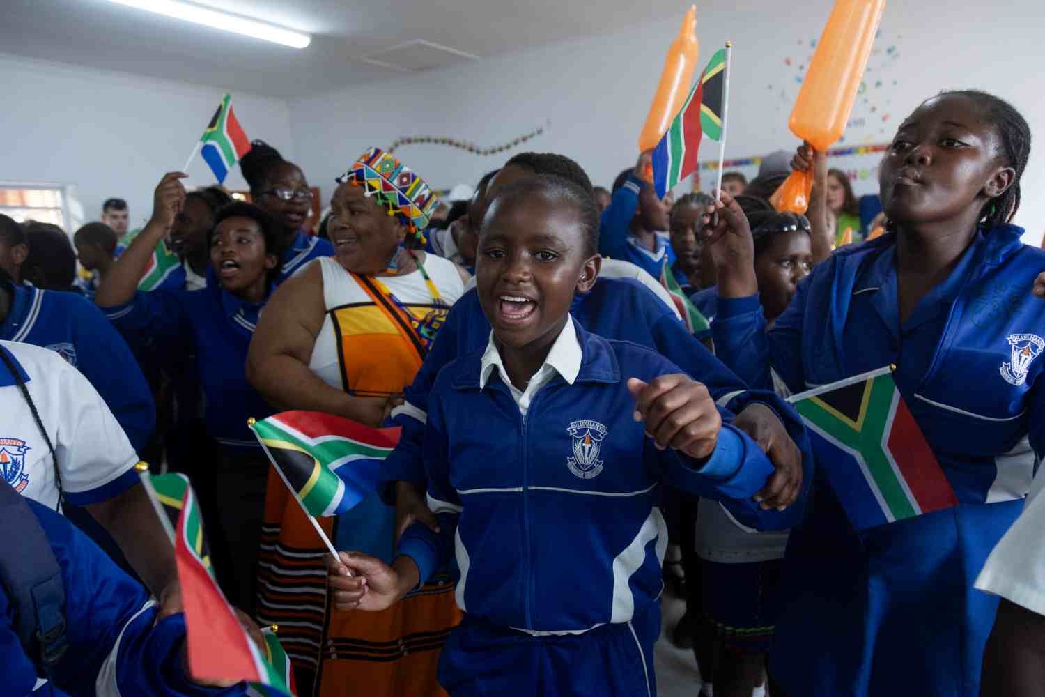 help me build new classrooms in the slums of South Africa campaign photo, 2 of 7