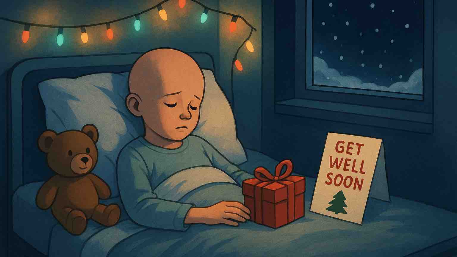 Help Bring Christmas to sick cancer kids!! pinned link photo