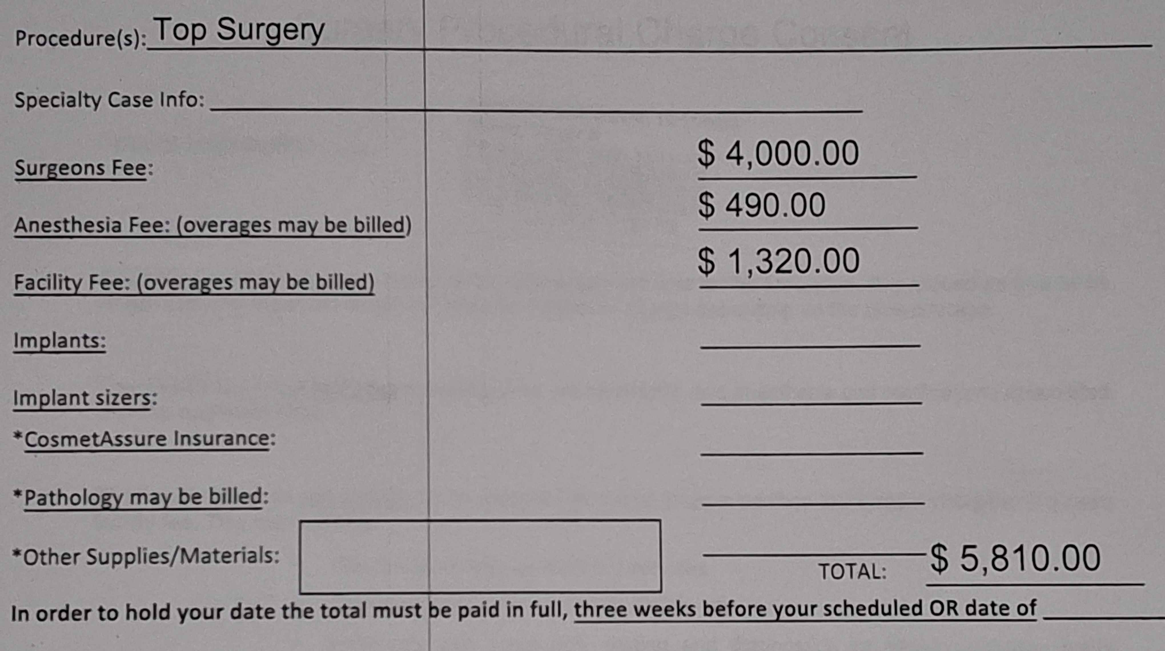 Top Surgery costs campaign photo, 2 of 4
