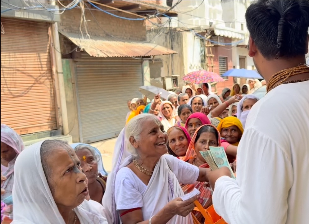 Help us to feed the widows of Vrindavan and Varanasi campaign photo, 2 of 5