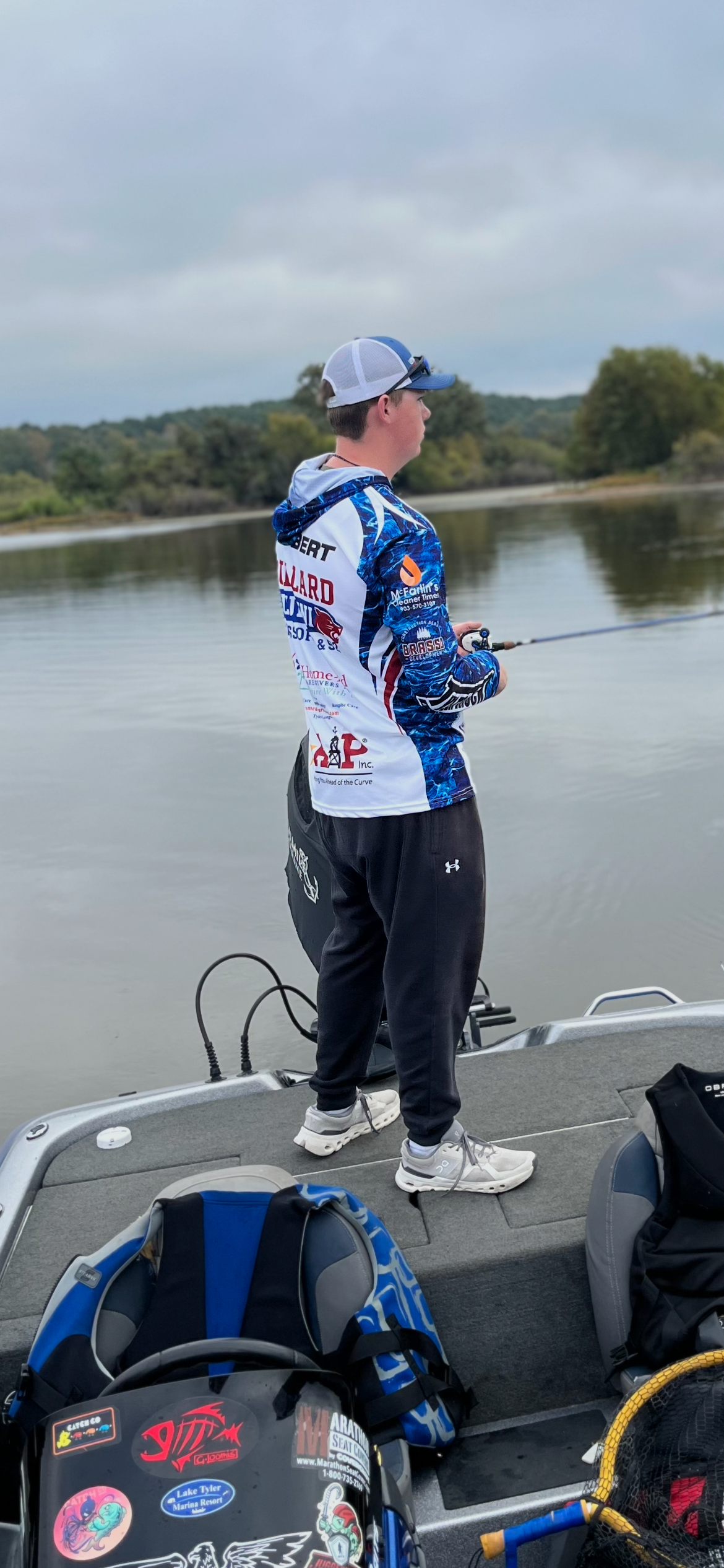 Cory & Jacob- Bullard HS Bass Fishing Team campaign photo, 4 of 8