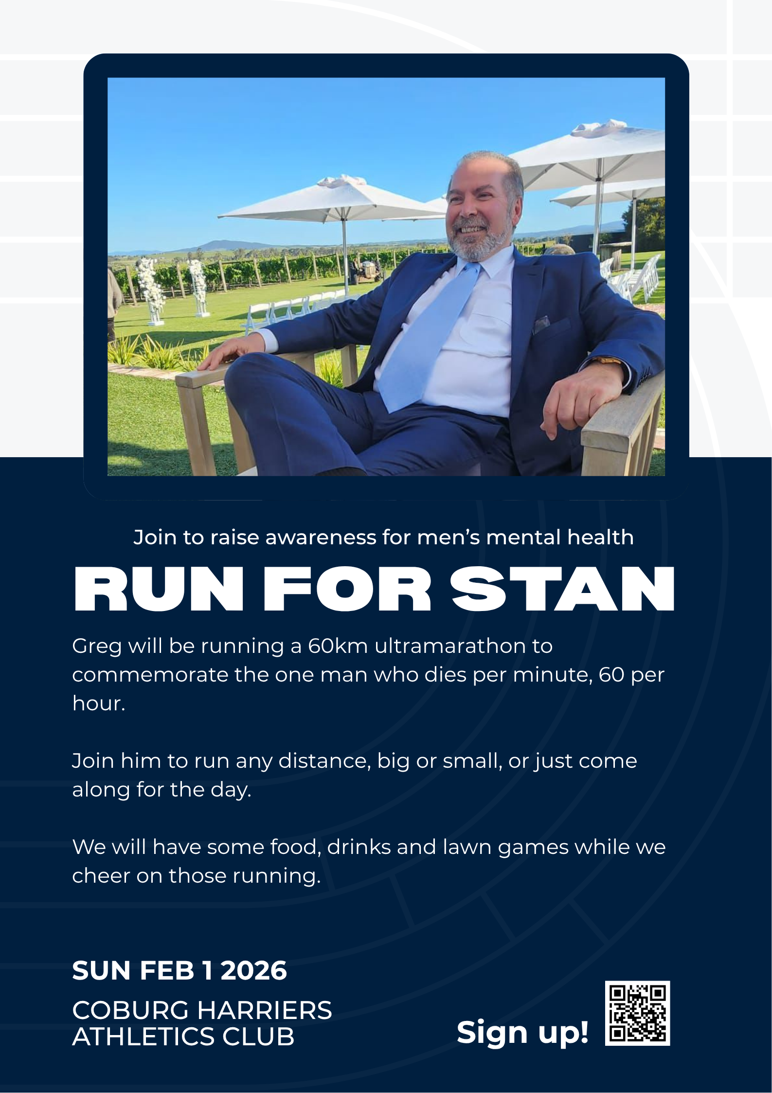 Run for Stan campaign photo, 2 of 4