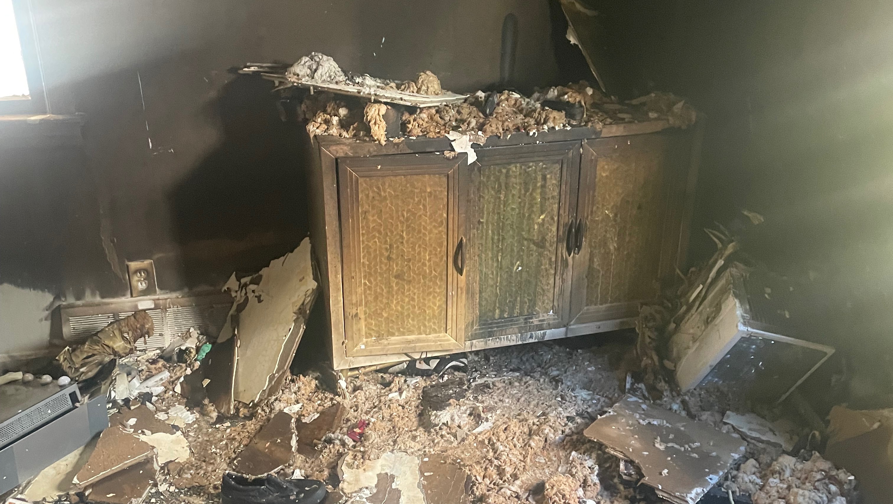 House fire recovery donation photo