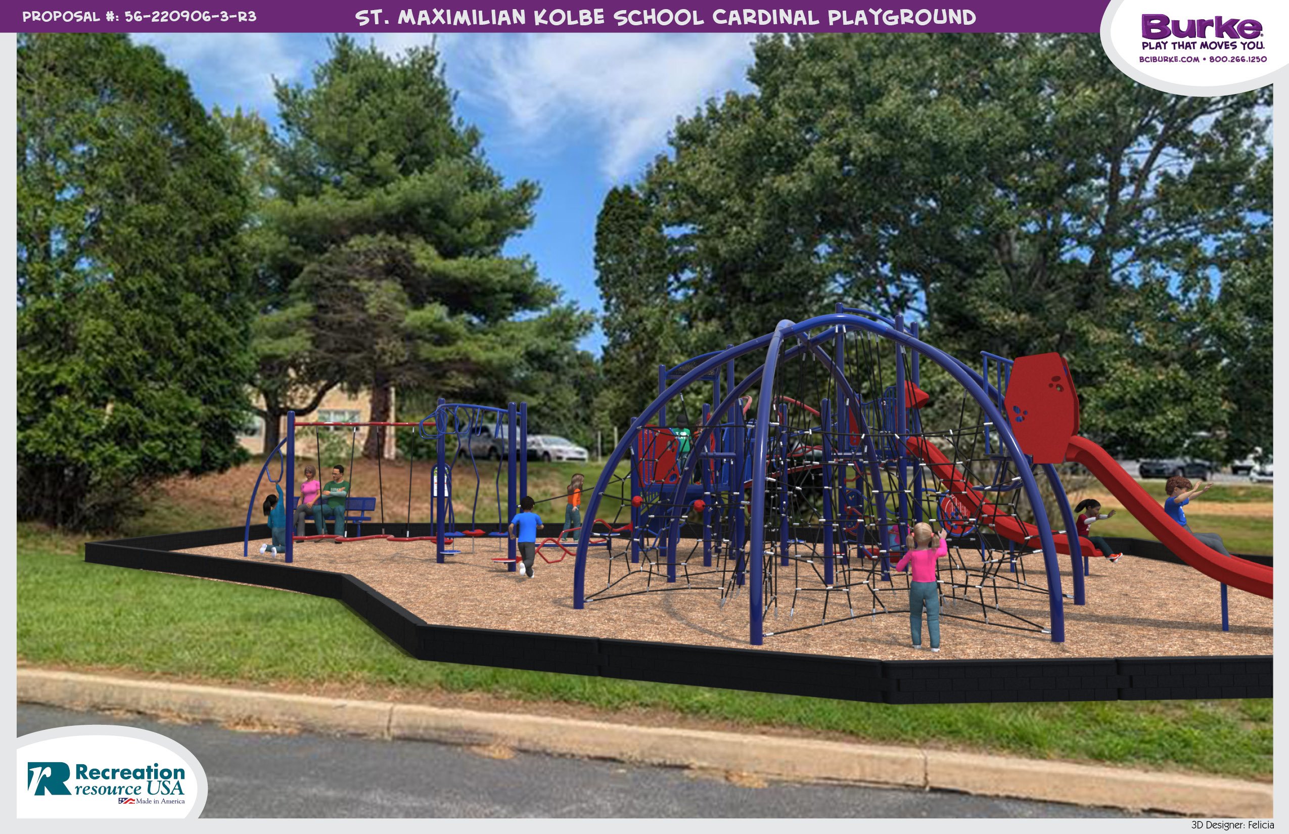 Saint Max Kolbe Cardinal Playground Fundraiser campaign photo, 5 of 6