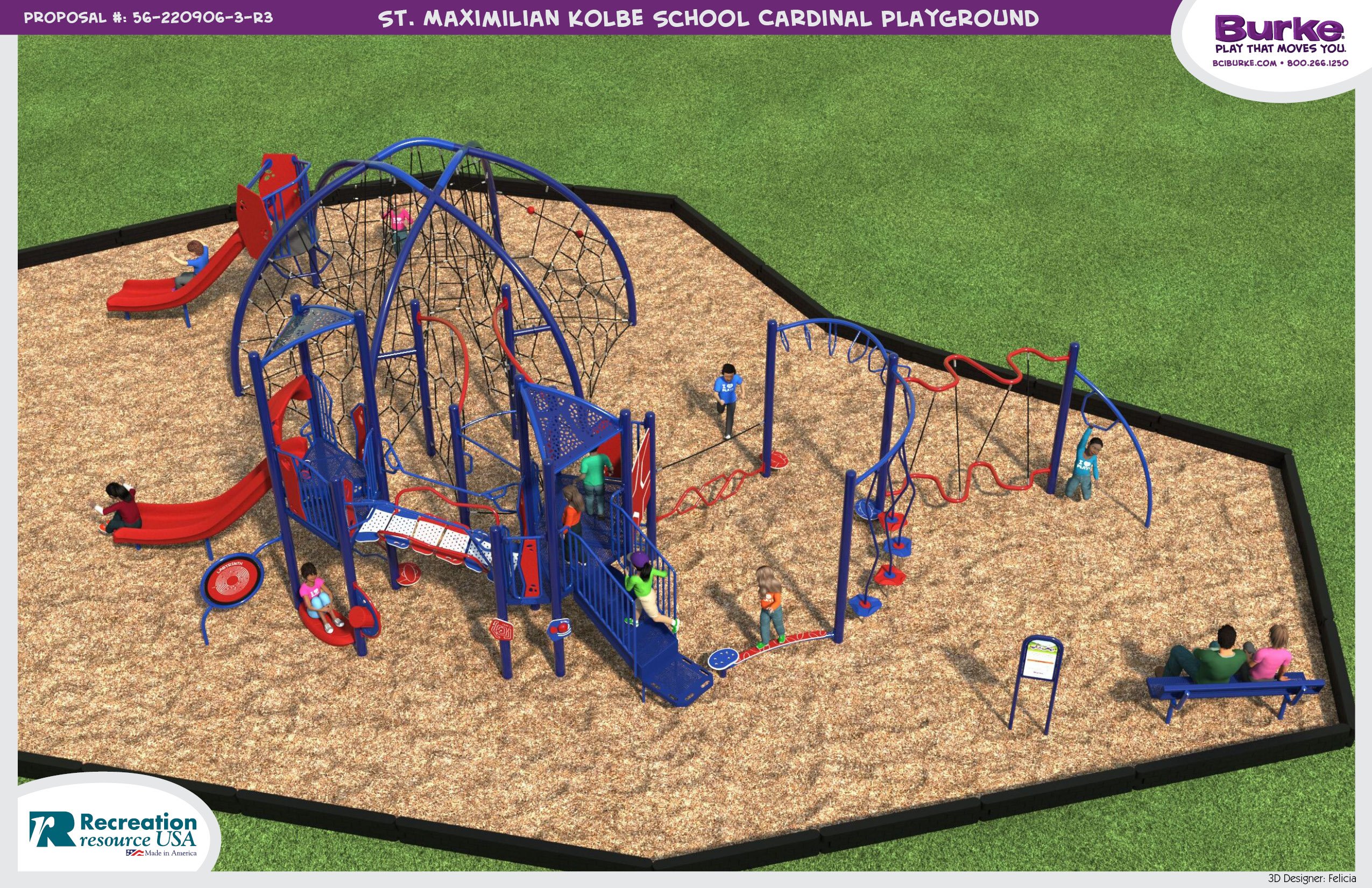 Saint Max Kolbe Cardinal Playground Fundraiser campaign photo, 2 of 6
