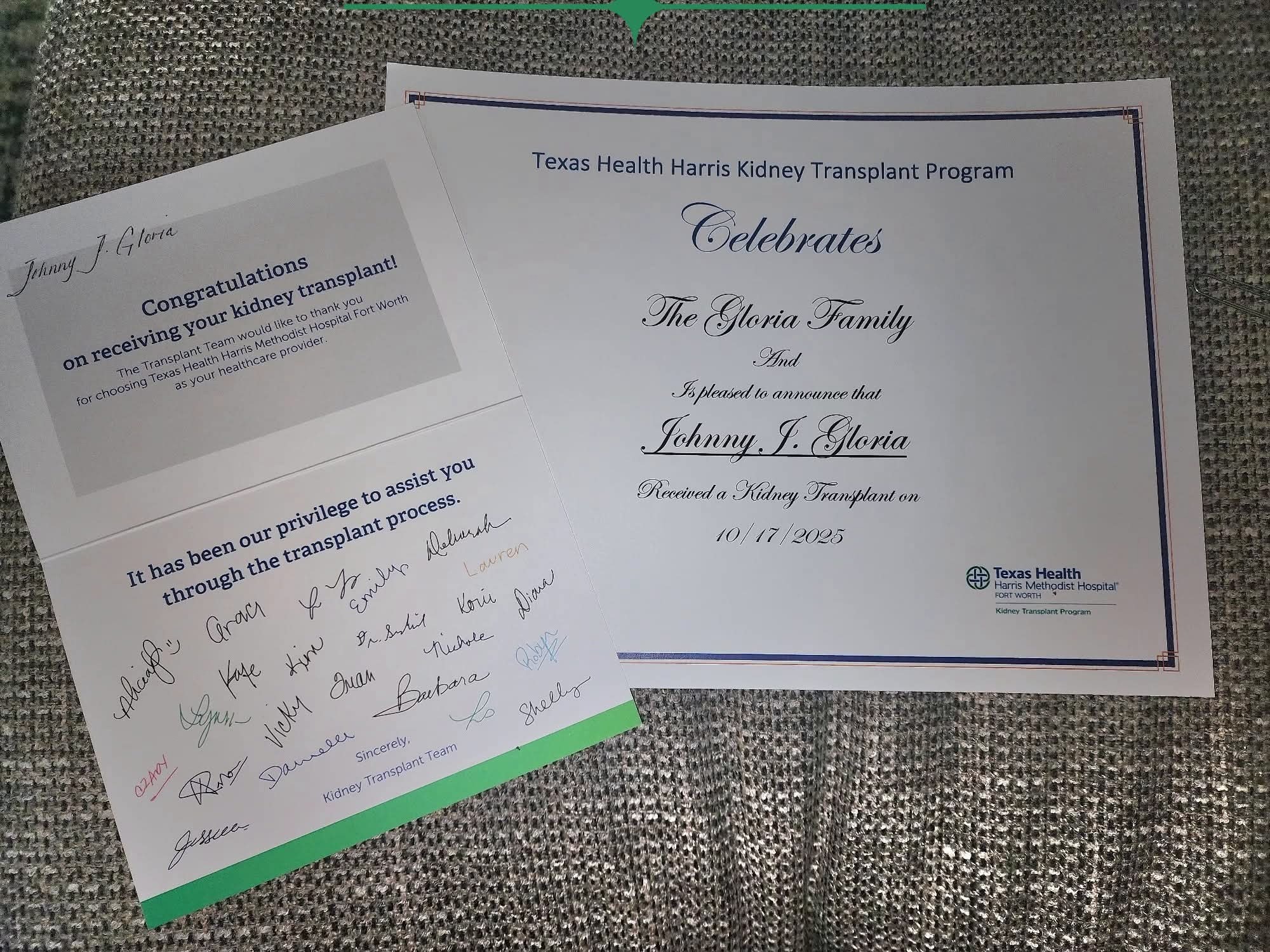 Support Johnny’s Recovery After Kidney Transplant campaign photo, 2 of 5