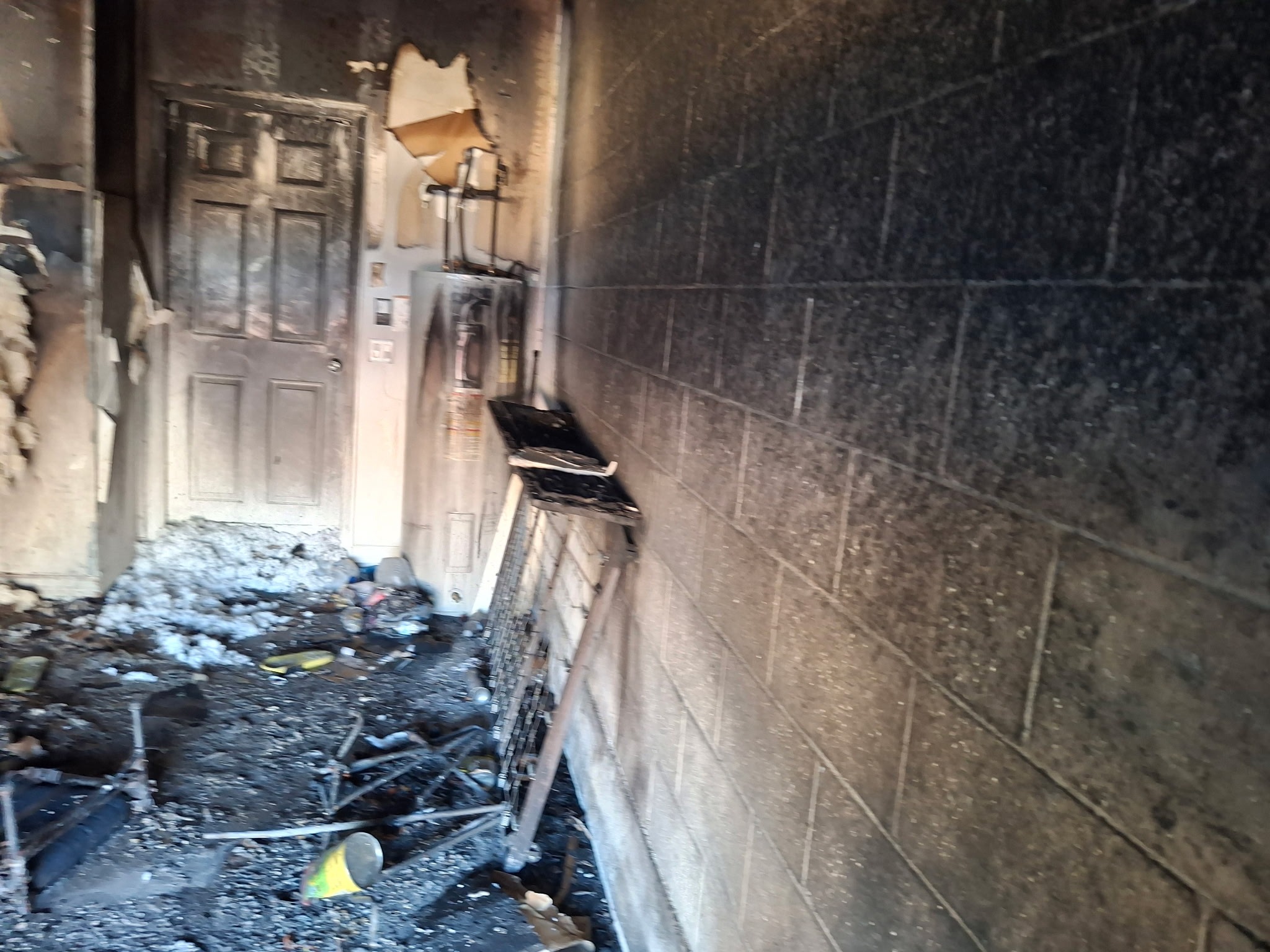 Iris and family  emergency  fire help. campaign photo, 7 of 8