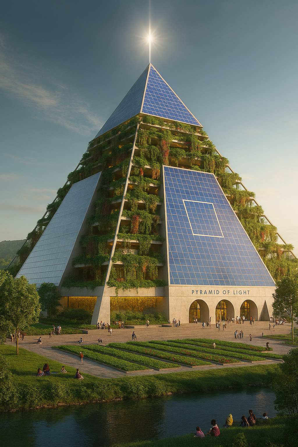 Join us in building “The Pyramid of Light” campaign photo, 2 of 6