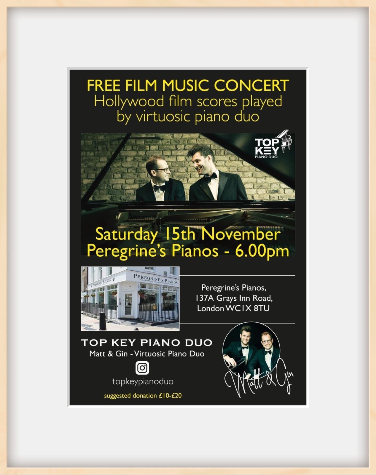 TopKey Piano Duo campaign photo, 4 of 5