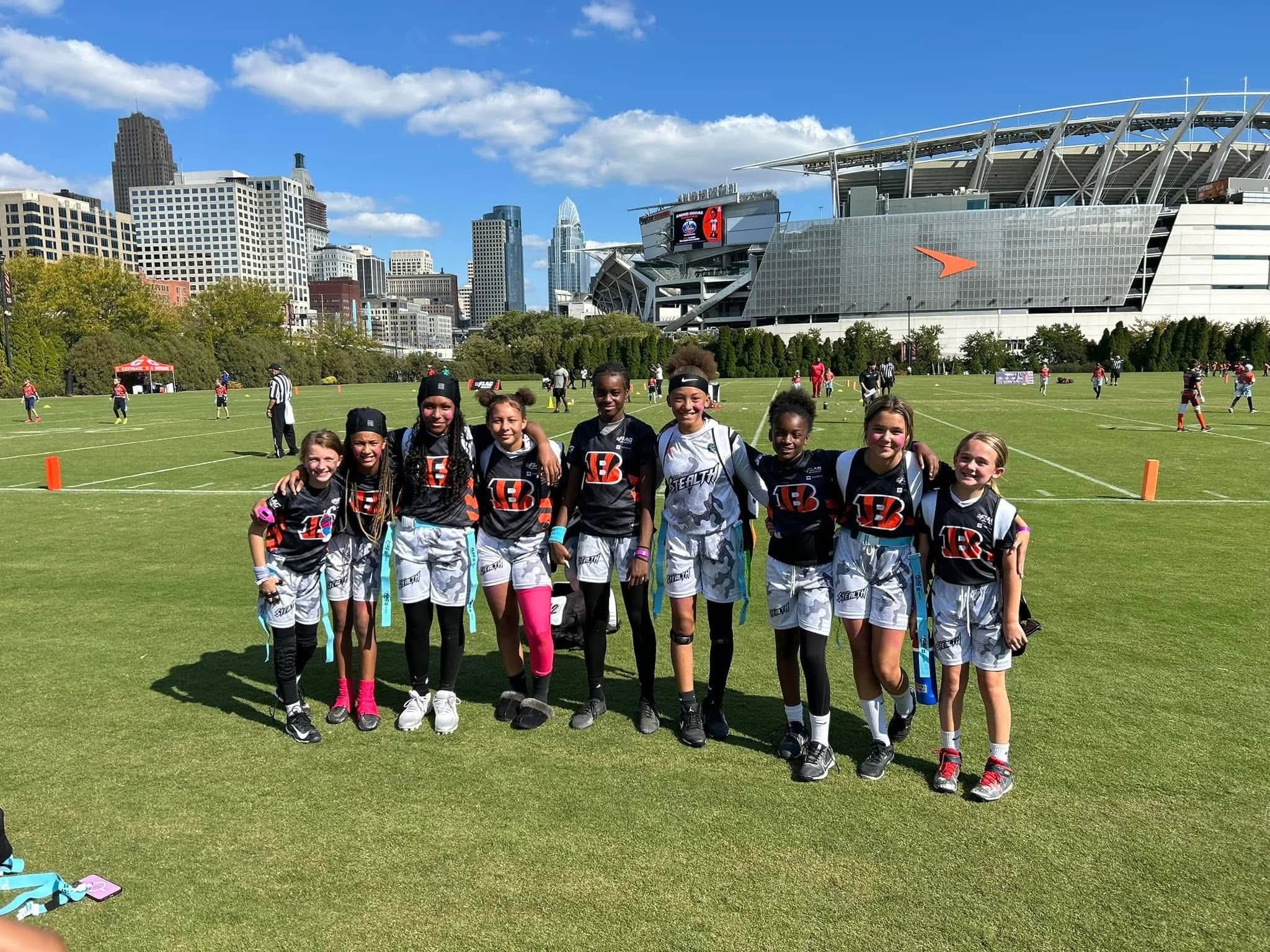 Stealth Mode: Fueling the Future of Girls' Flag Football campaign photo, 2 of 6