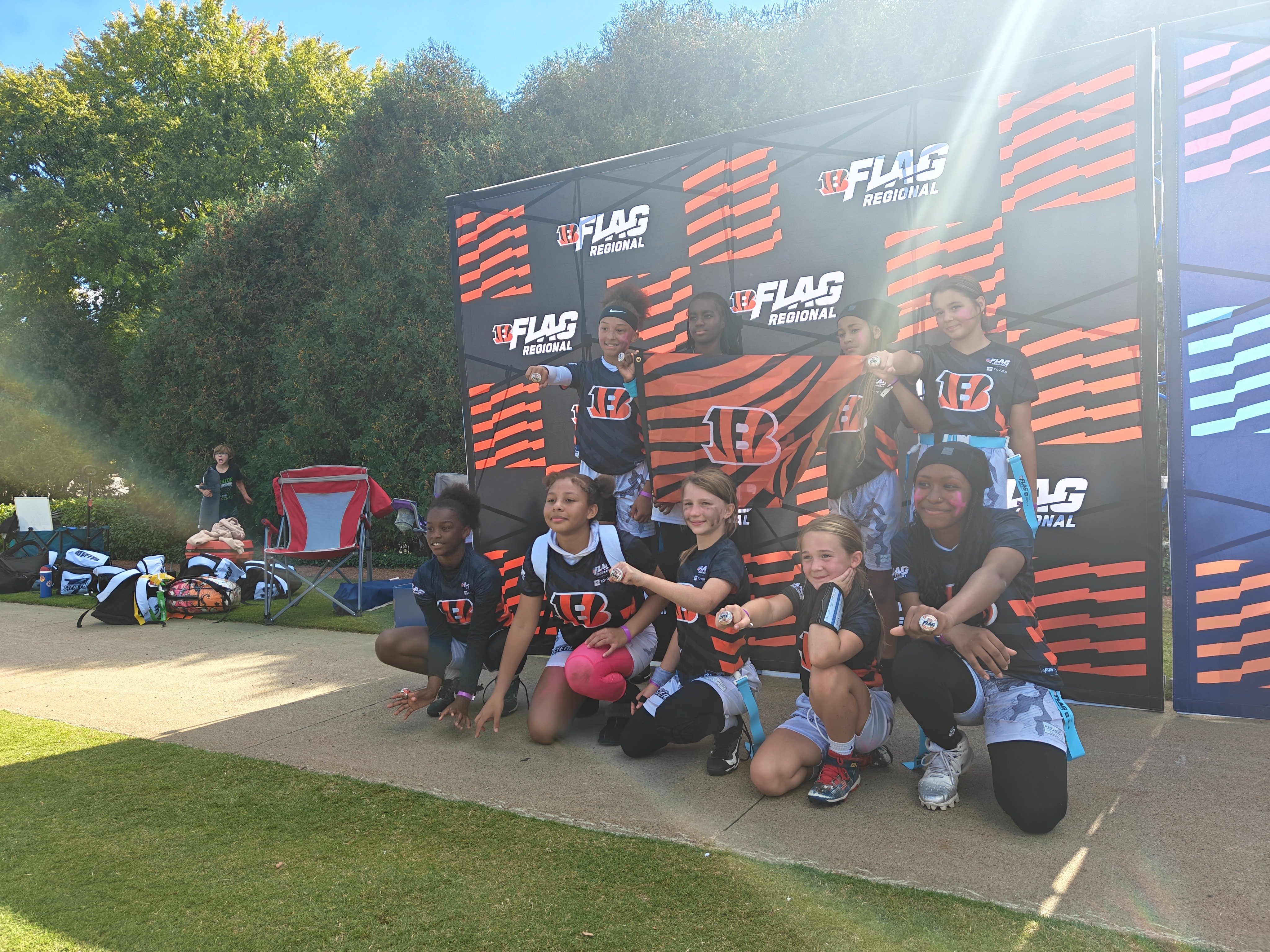 Stealth Mode: Fueling the Future of Girls' Flag Football campaign photo, 4 of 6