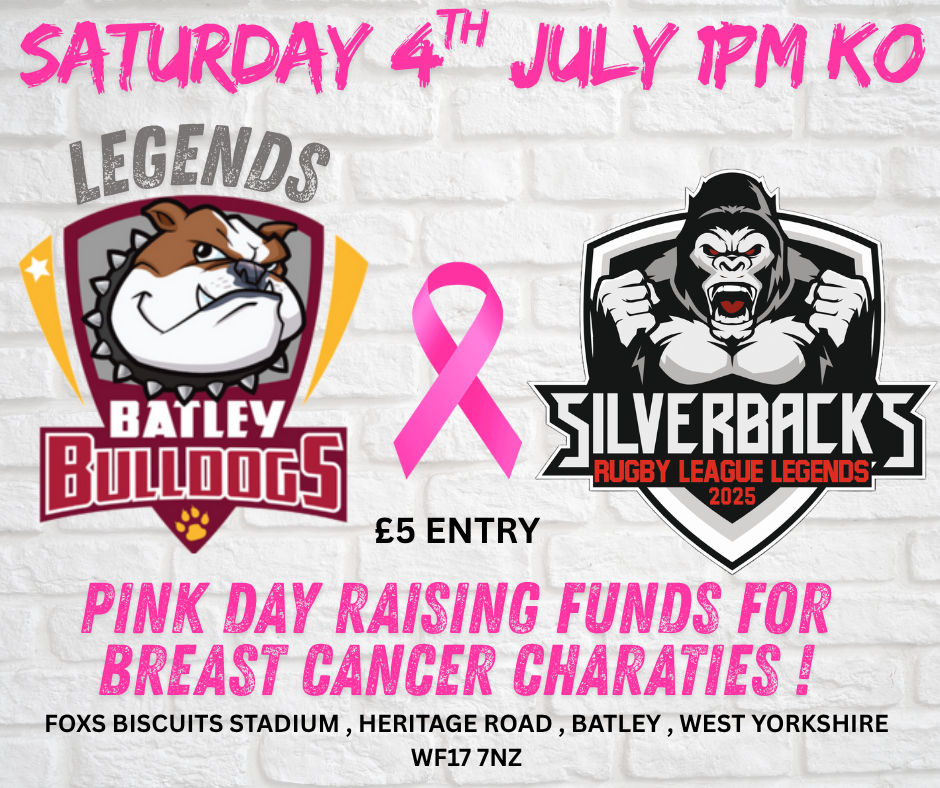 Bulldogs v Silverbacks for Breast Cancer campaign photo, 2 of 4