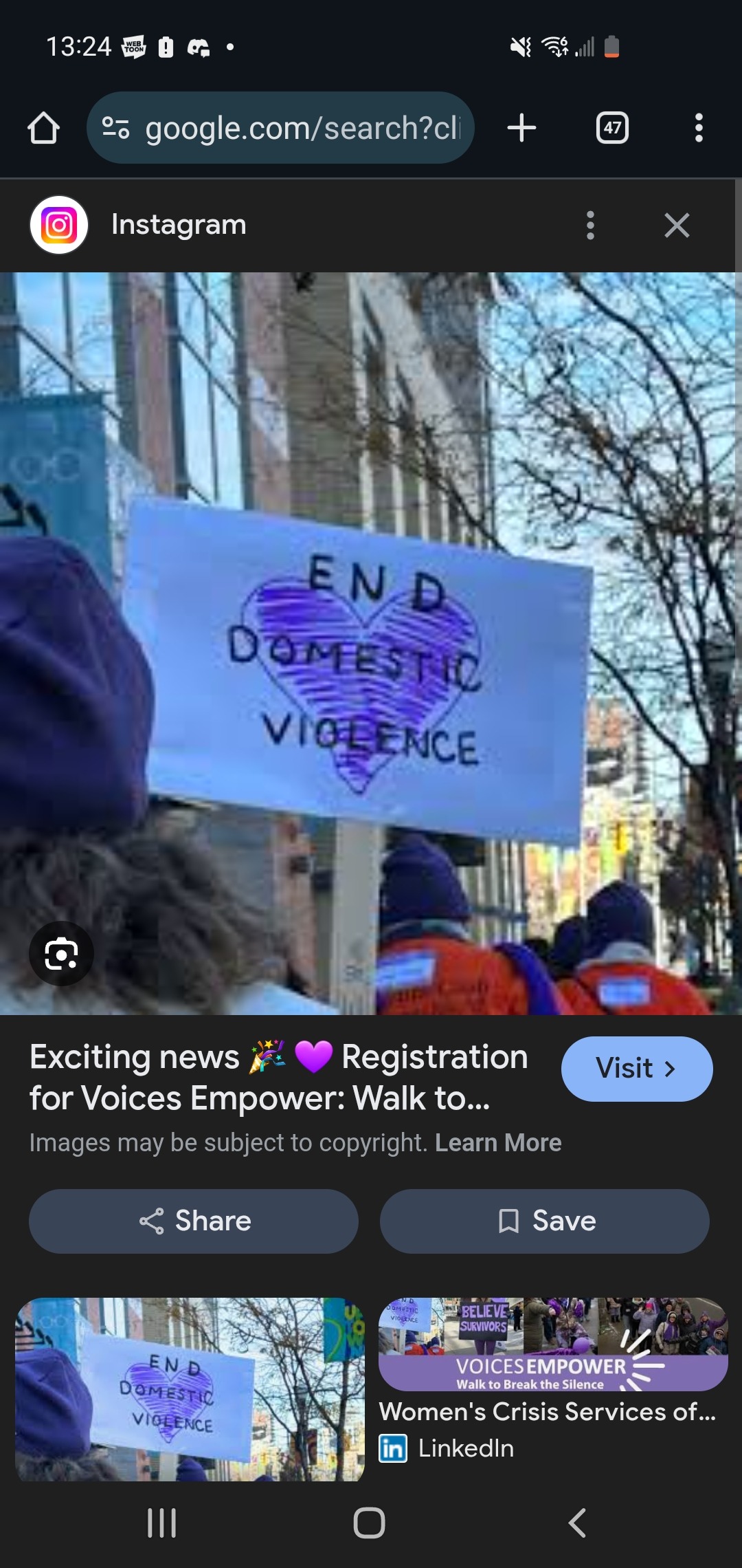 Fleeing Domestic and Sexual Violence campaign photo, 2 of 4