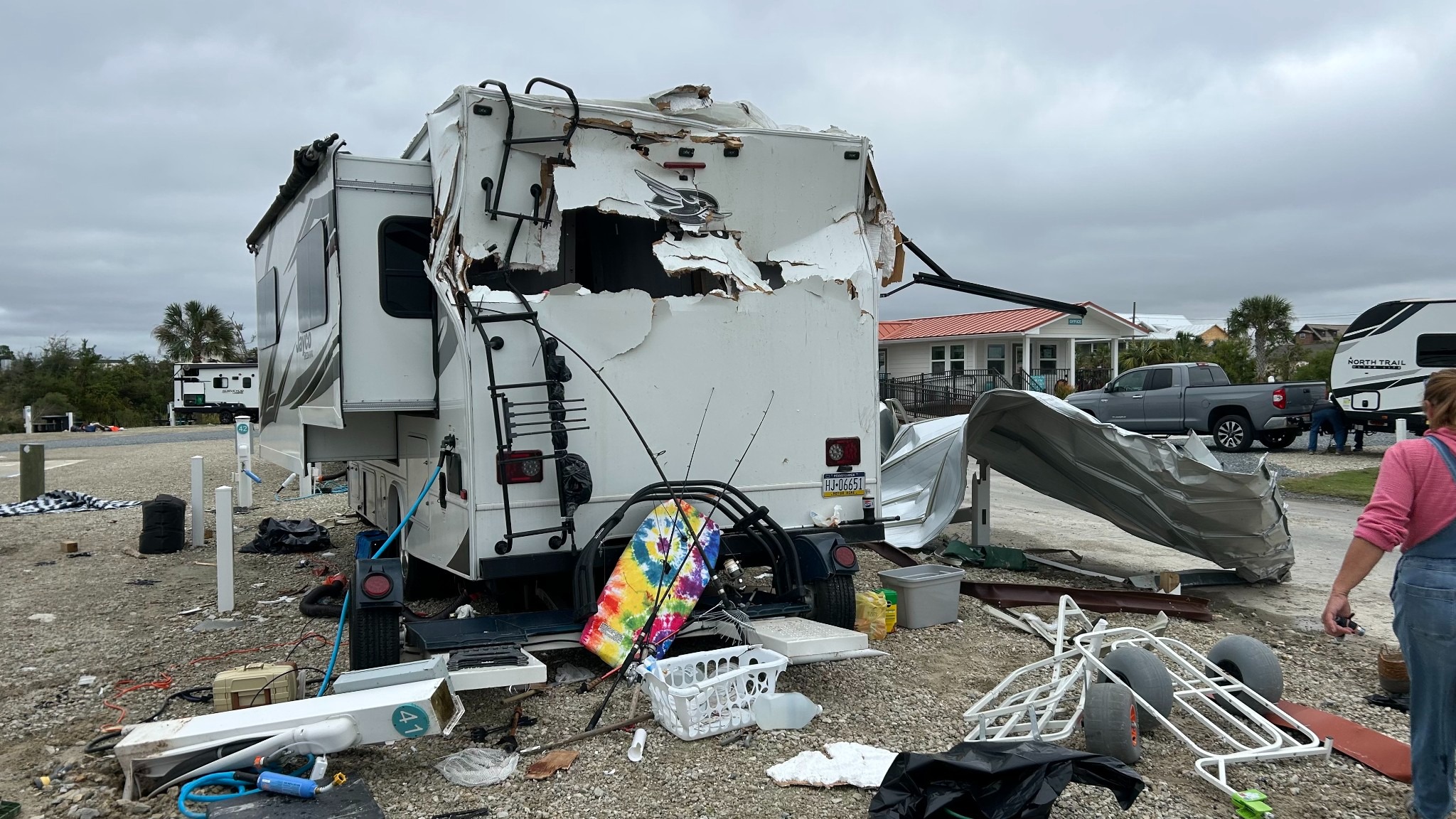 Help My Winter Happy Place Mexico Beach Florida Recover campaign photo, 4 of 6
