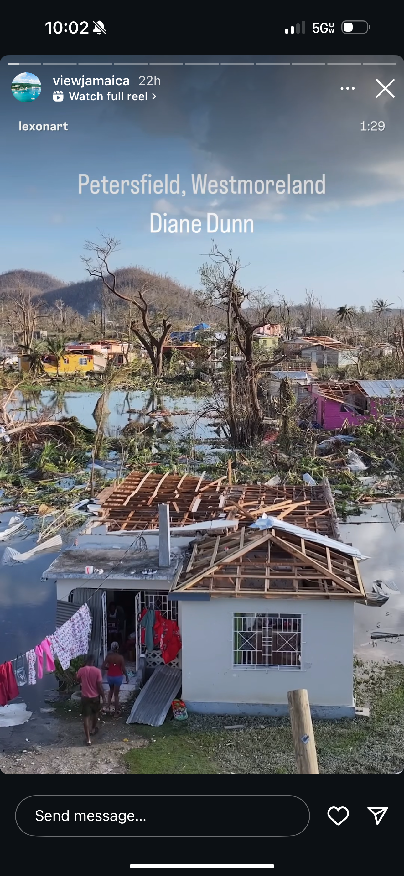 Support Kadian “Niko”Martin's Relief Efforts in Jamaica campaign photo, 2 of 4