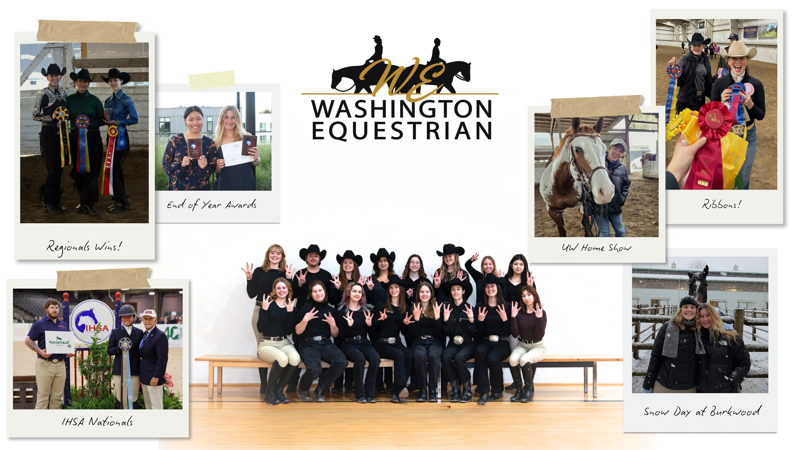 Equestrian Team at the UW 2025-2026 Fundraiser campaign photo, 4 of 5