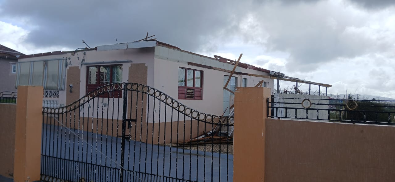 Hurricane Melissa aftermath. Help Us Rebuild campaign photo, 6 of 7