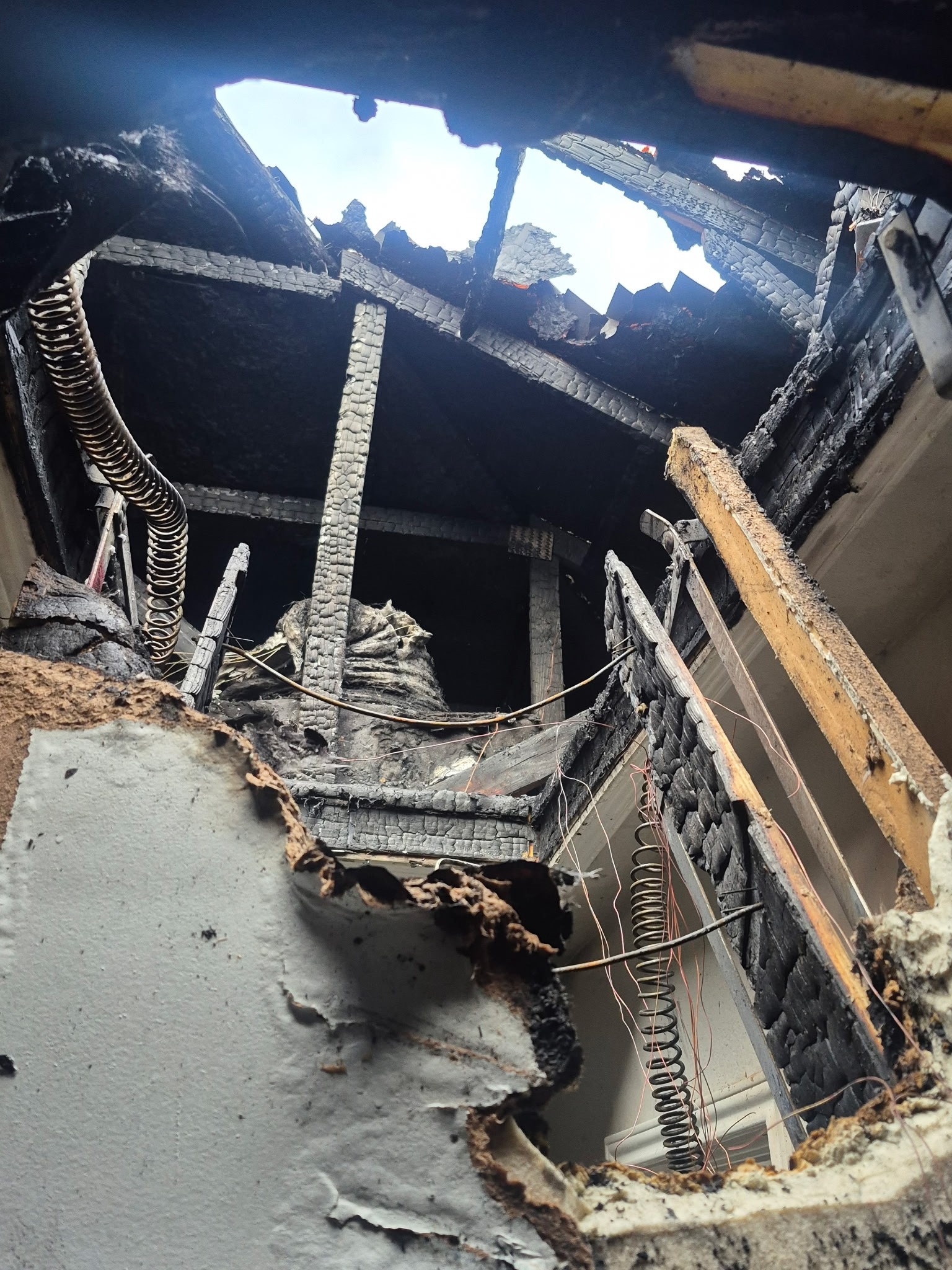 Lighting Strike & Fire Destroys a Family Home campaign photo, 2 of 8