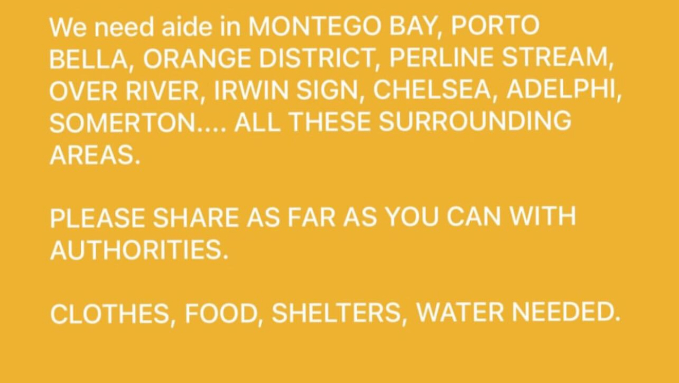 Support Families Affected by Hurricane Mellisa photo