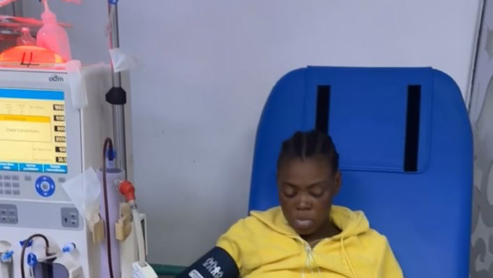Janet Ajibawo pay for her kidney transplant. photo
