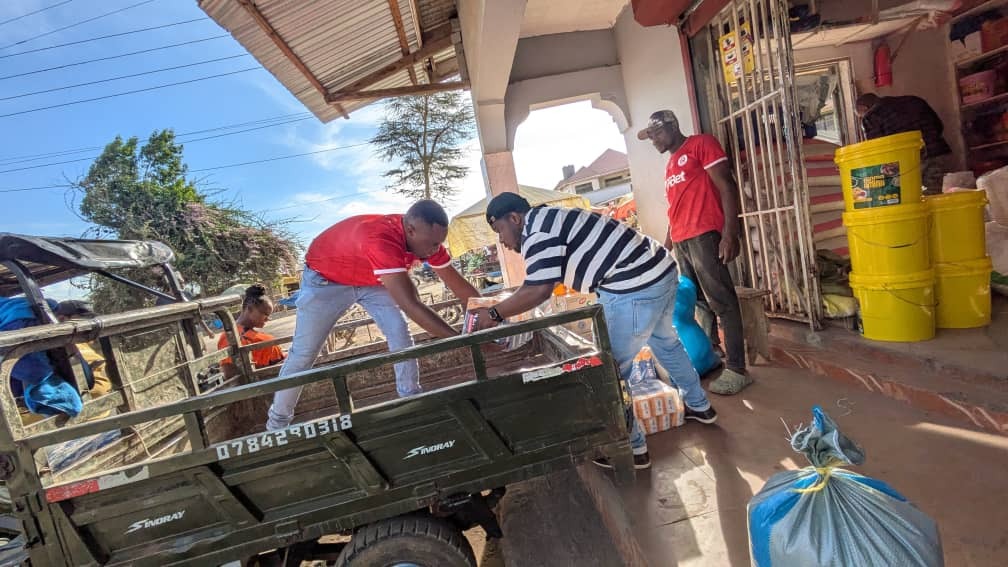 Kesho Kutwa Yetu x GHSEN: Feeding 200 families post-election campaign photo, 5 of 8