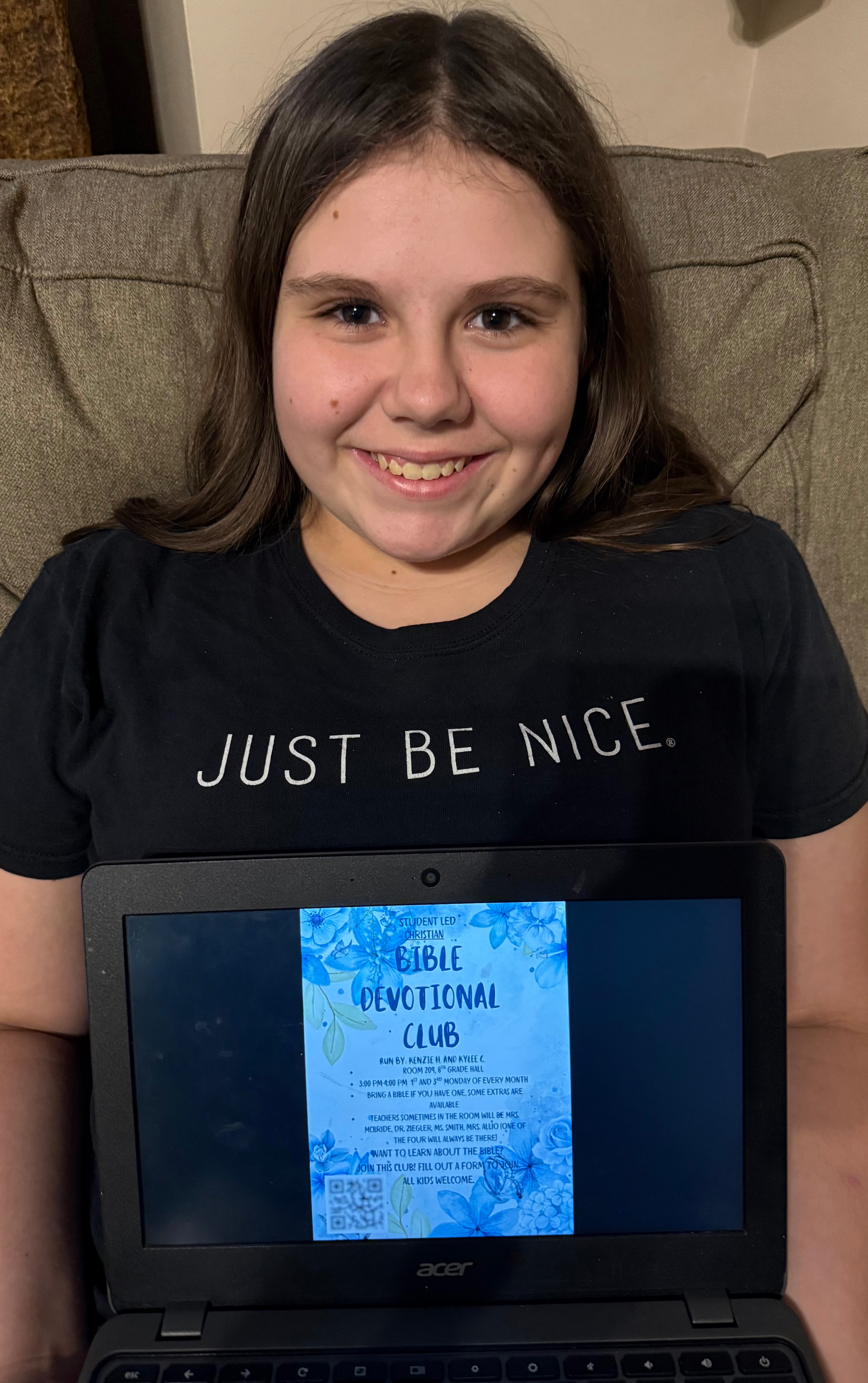 Support Kenzie's Bible Devotional Club campaign photo, 2 of 4