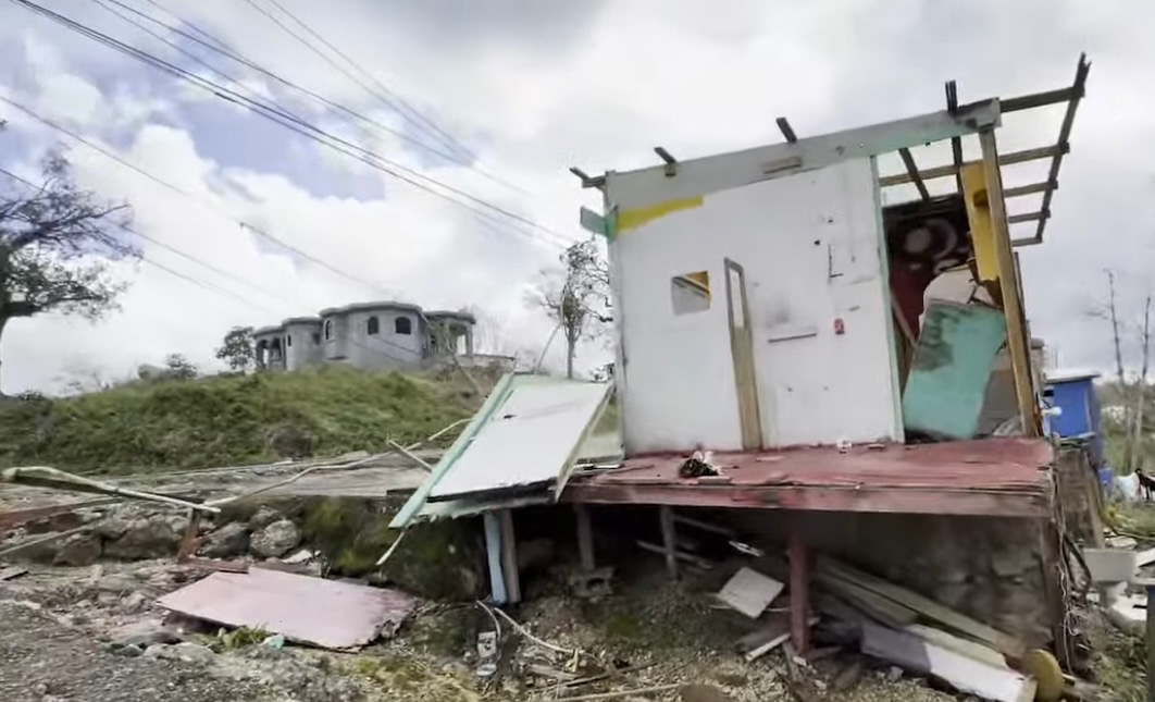 Hurricane relief help for Warsop residents, Jamaica. campaign photo, 5 of 6