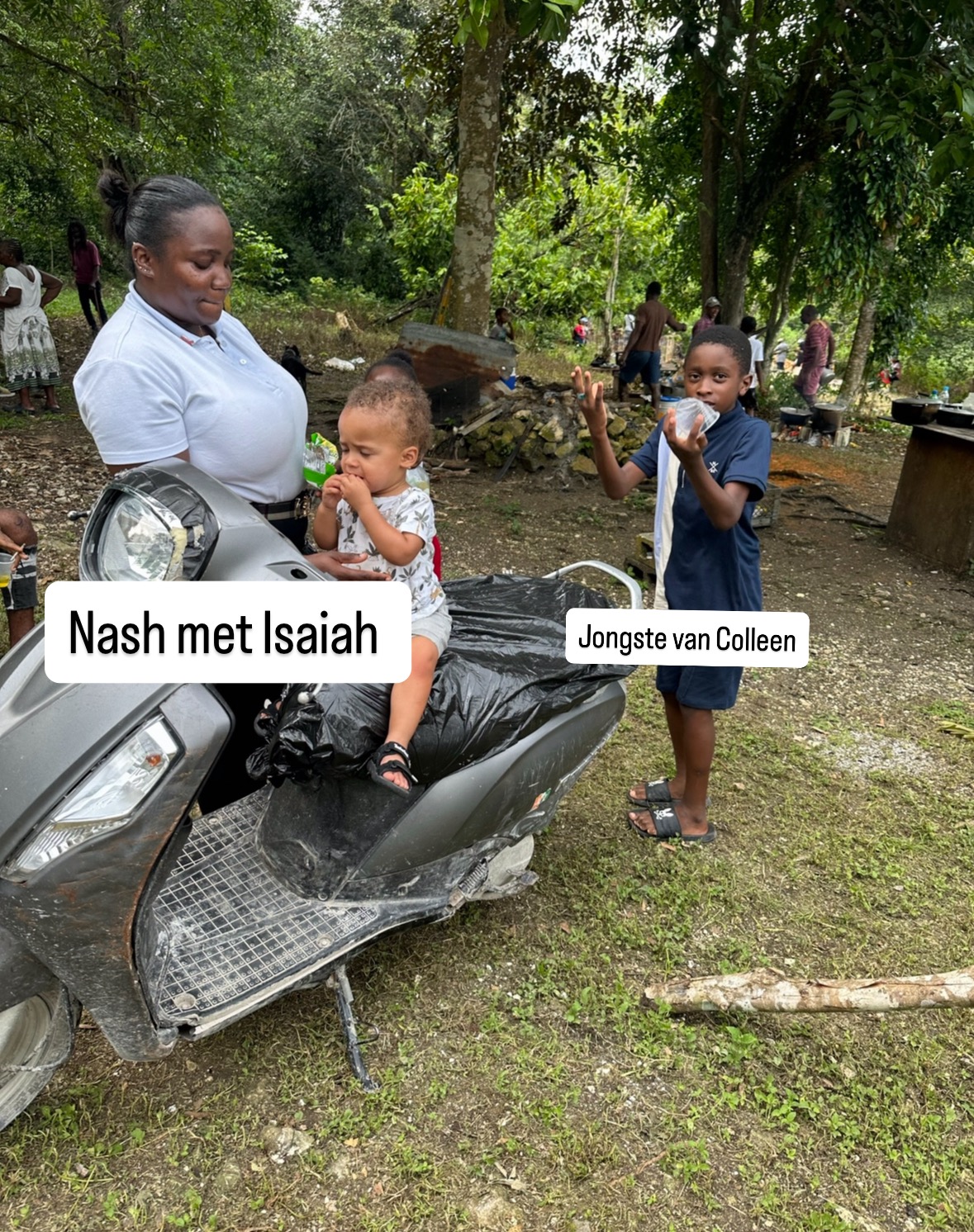 Help Isaiahs&Fayah’s oma, tante en vriendin in Jamaica!! campaign photo, 5 of 8