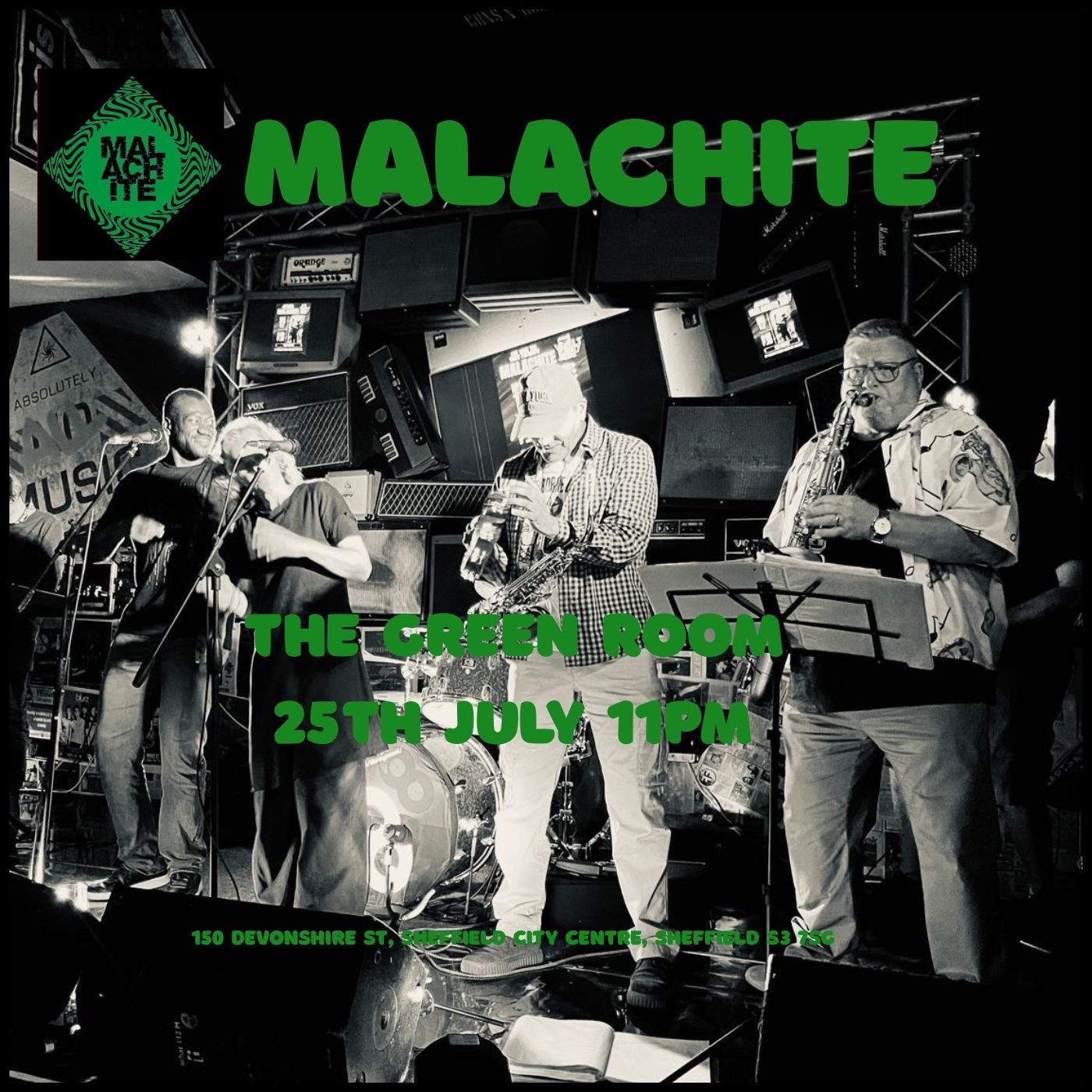 Help Malachite fund the recording of our debut album campaign photo, 6 of 8