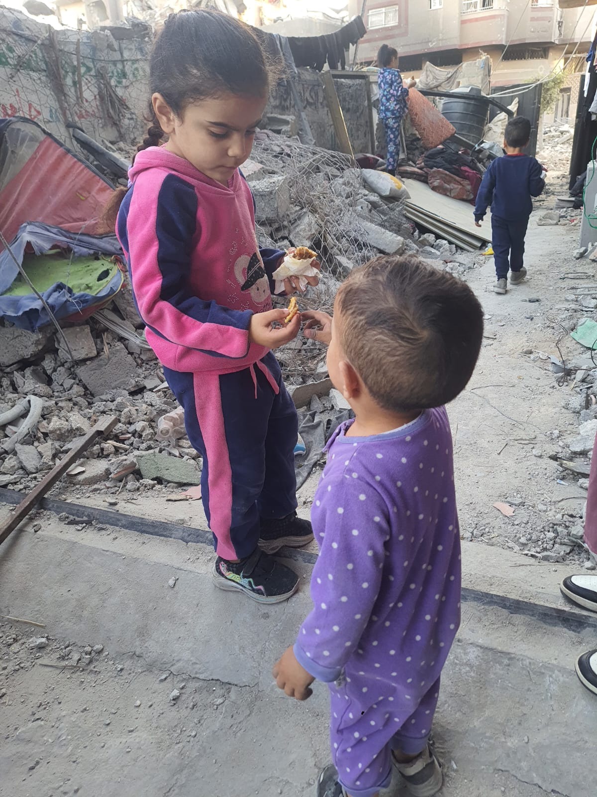 A Father’s Plea from the Rubble of Gaza. campaign photo, 2 of 7