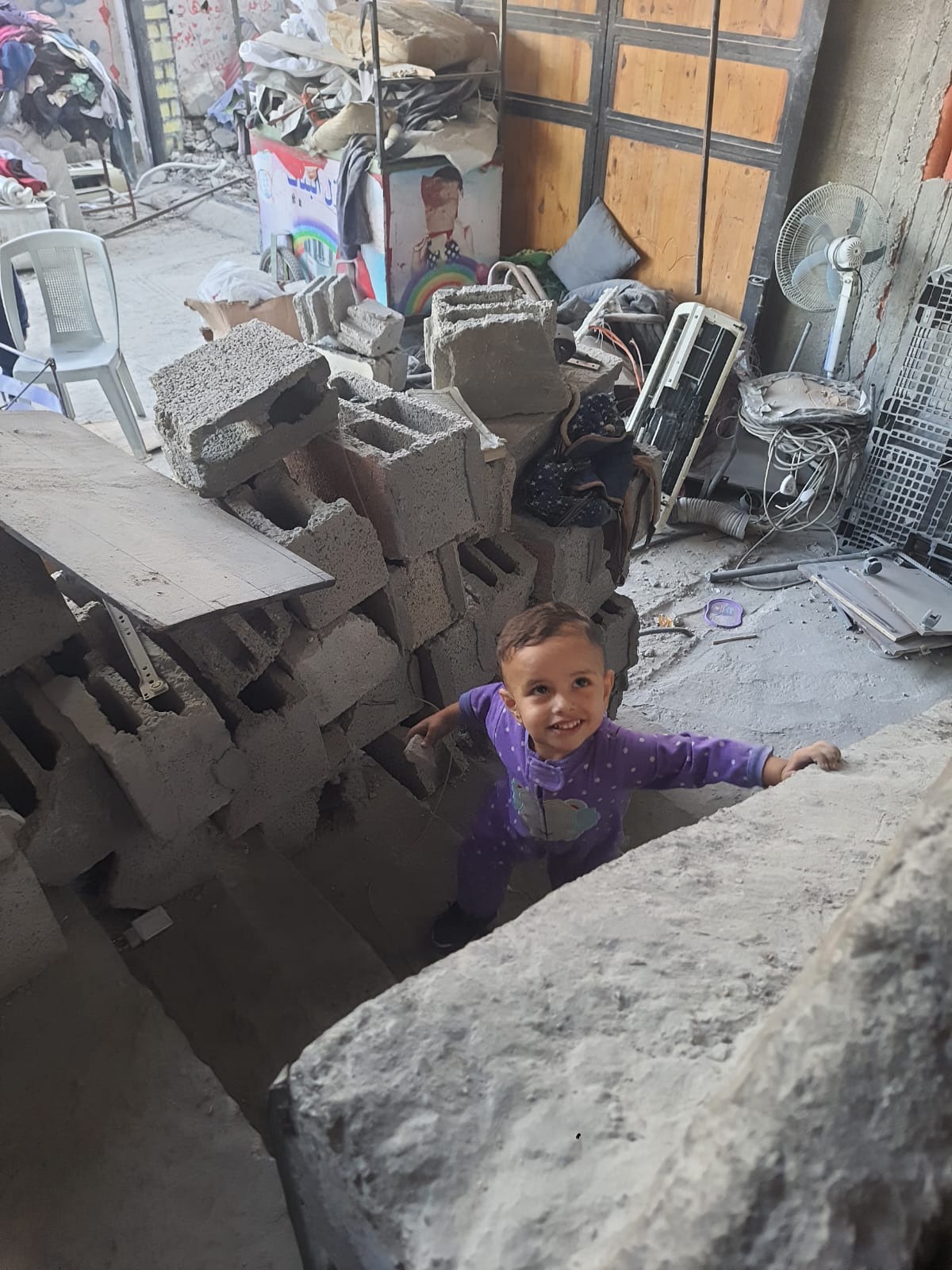 A Father’s Plea from the Rubble of Gaza. campaign photo, 5 of 7