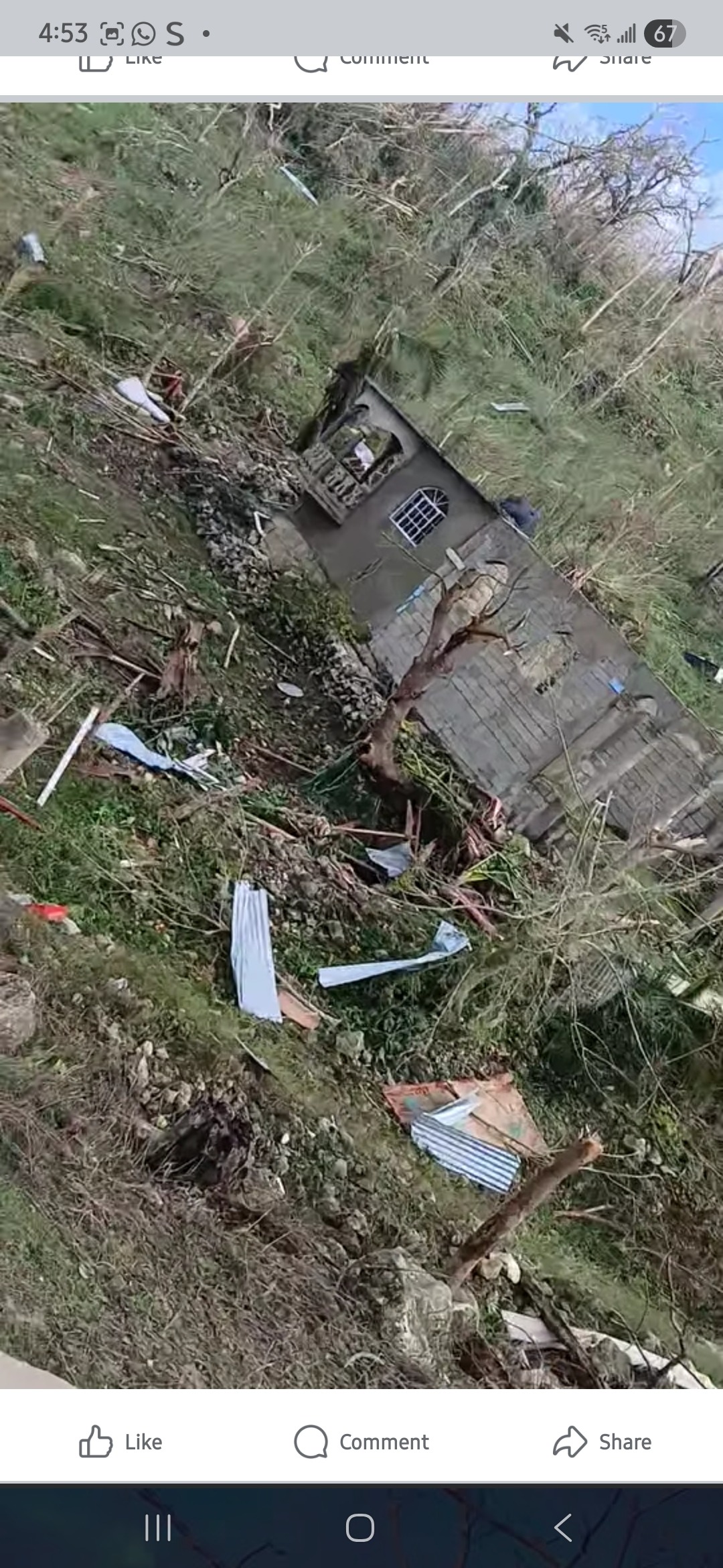 Supporting my community and others affected by Hurricane Mel campaign photo, 2 of 8