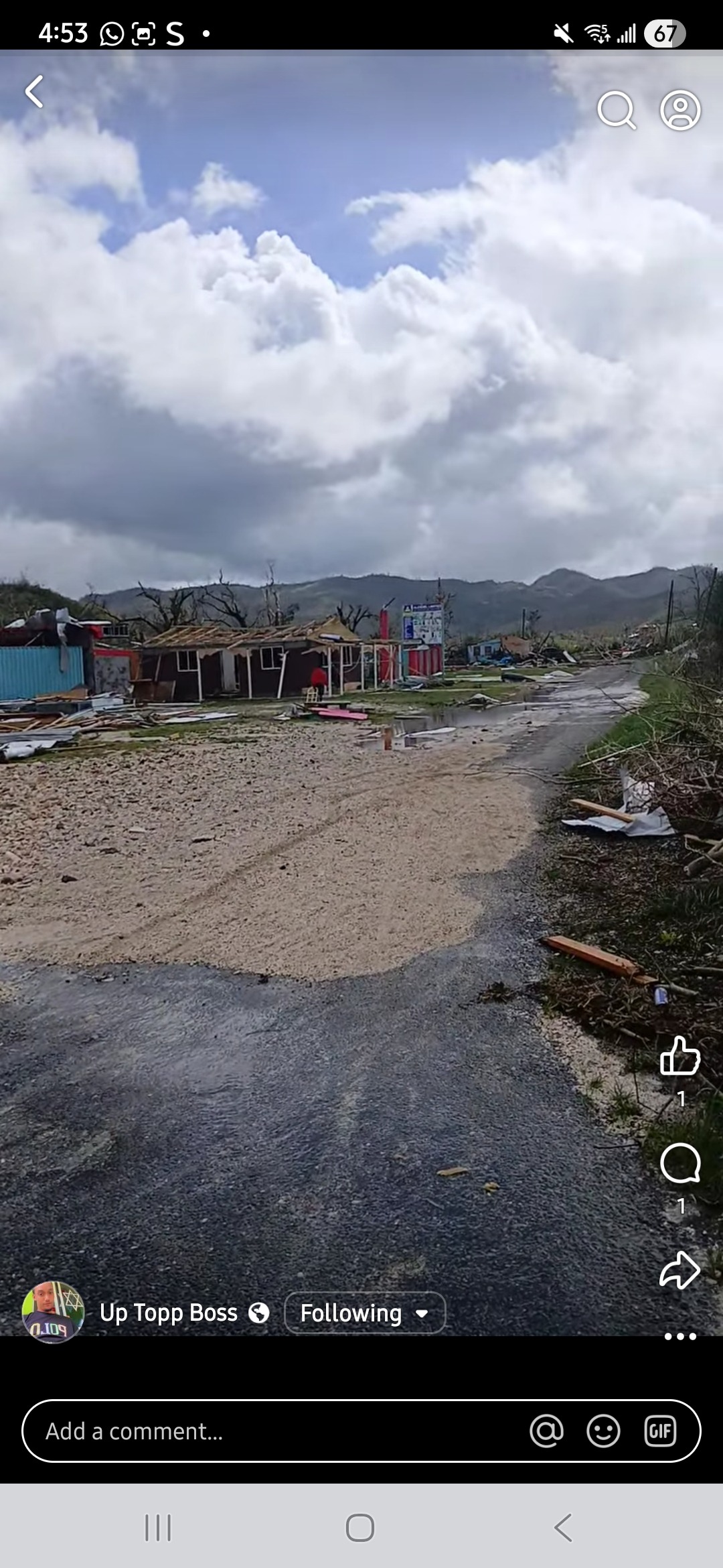 Supporting my community and others affected by Hurricane Mel campaign photo, 4 of 8