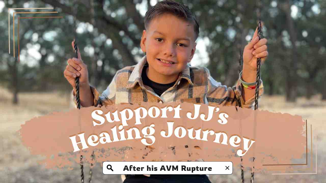 Support JJ's Healing Journey After His AVM Rupture photo