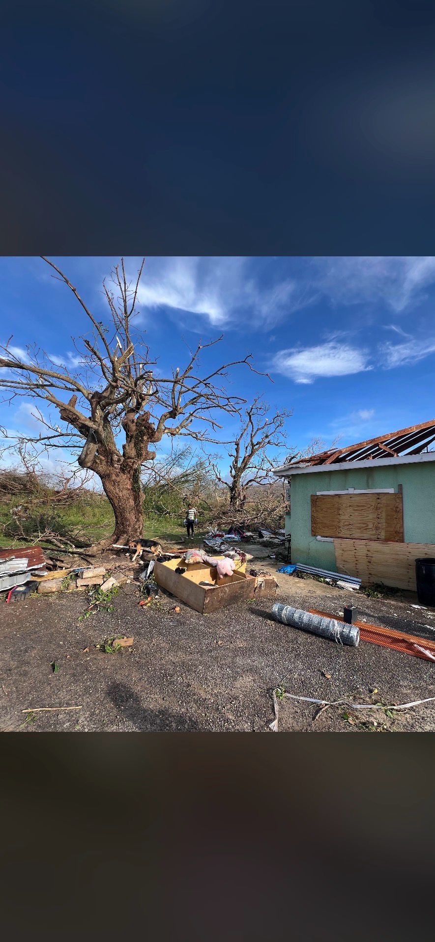 Howann Ashe left homeless after hurricane Melissa campaign photo, 2 of 6