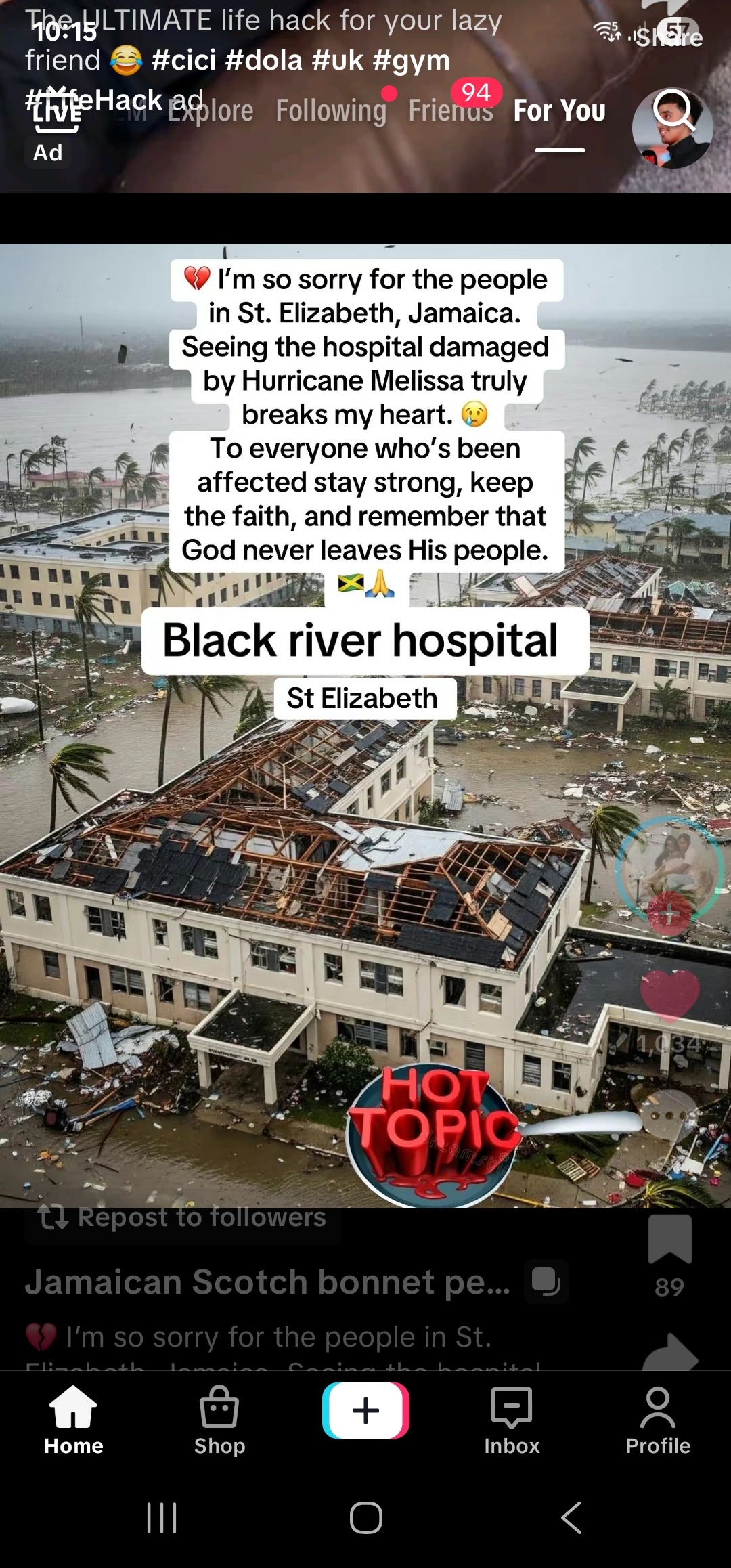 Help people in jamaica campaign photo, 2 of 7