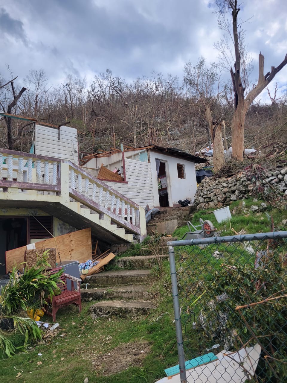 Help Rebuild My Sister's Home After Hurricane Melissa campaign photo, 2 of 4