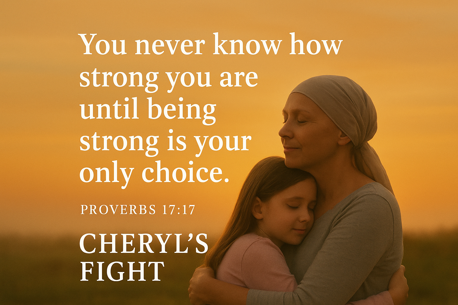 Help Cheryl's Family During Her Leukemia Fight campaign photo, 2 of 4