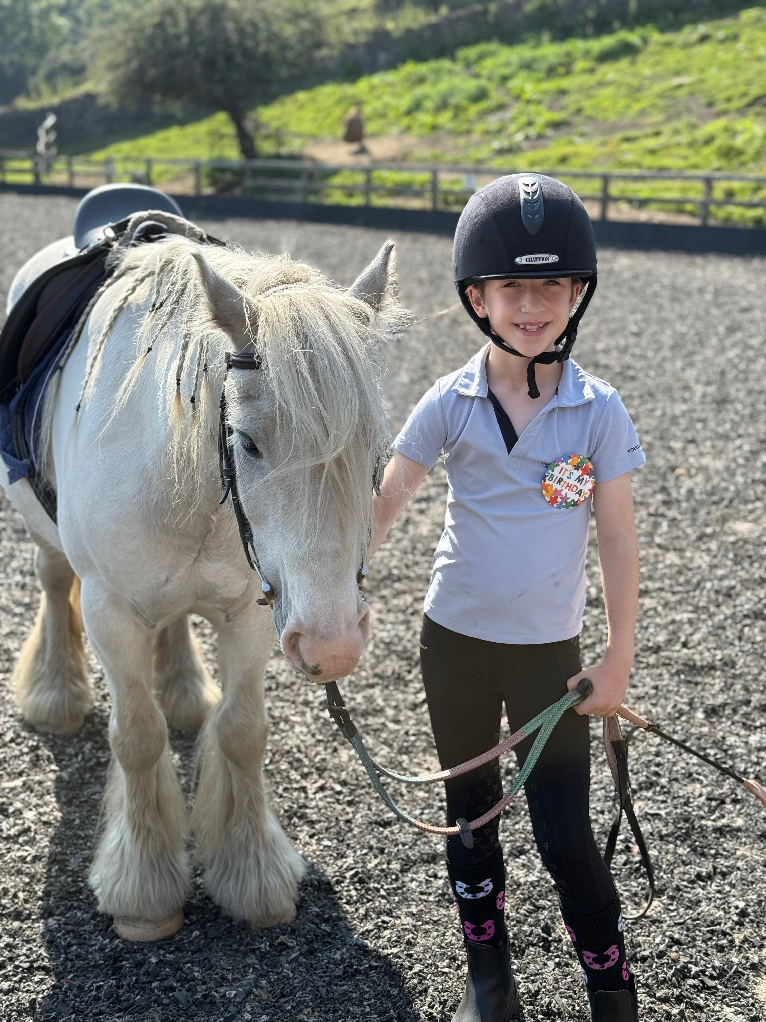 Annie’s Burpee challenge for Margret Haes Riding Centre campaign photo, 2 of 4