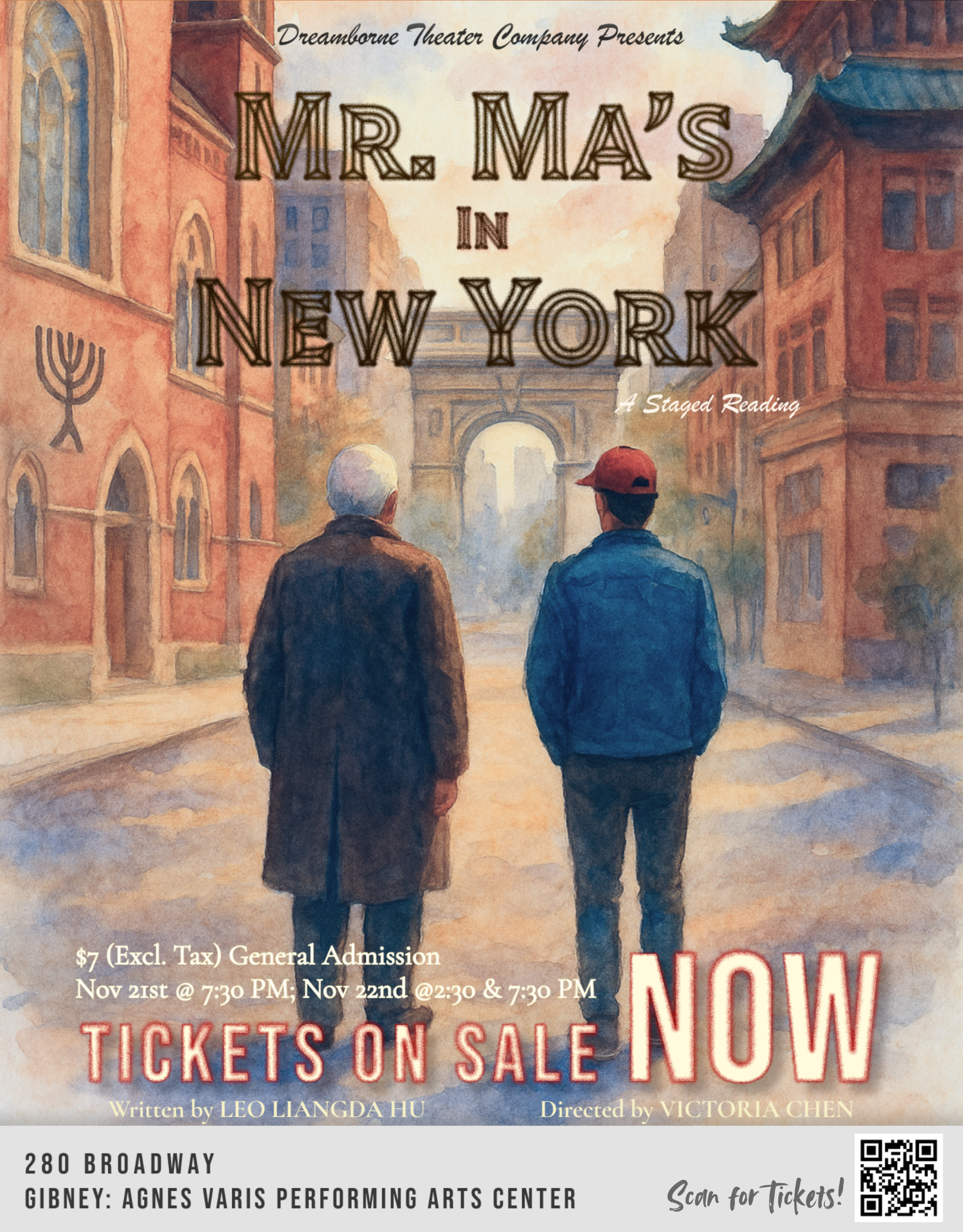Support Mr. Ma’s in New York — a bilingual theater project campaign photo, 2 of 4