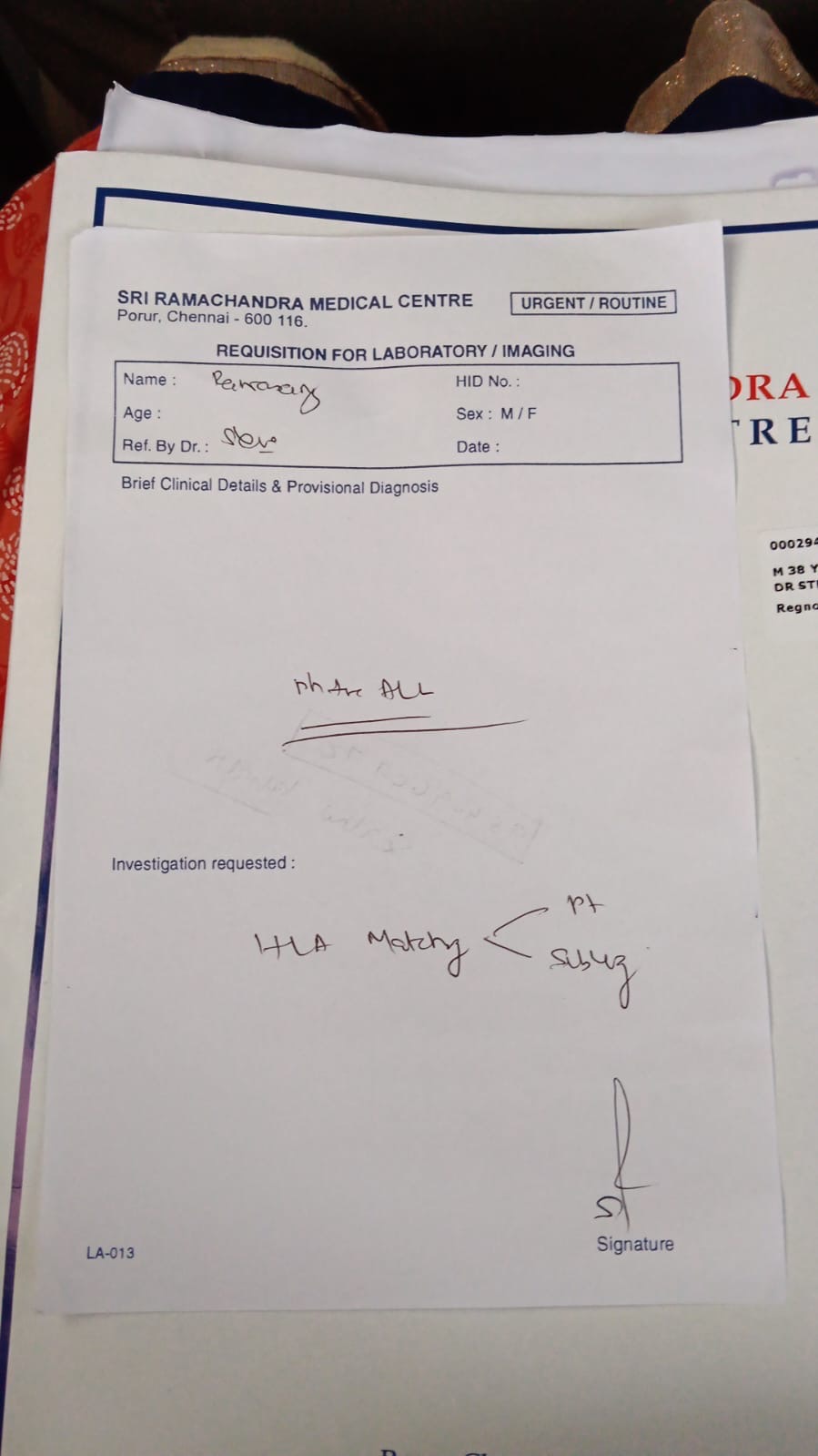 Support Mr. Ramasamy's Battle with Blood Cancer campaign photo, 4 of 7