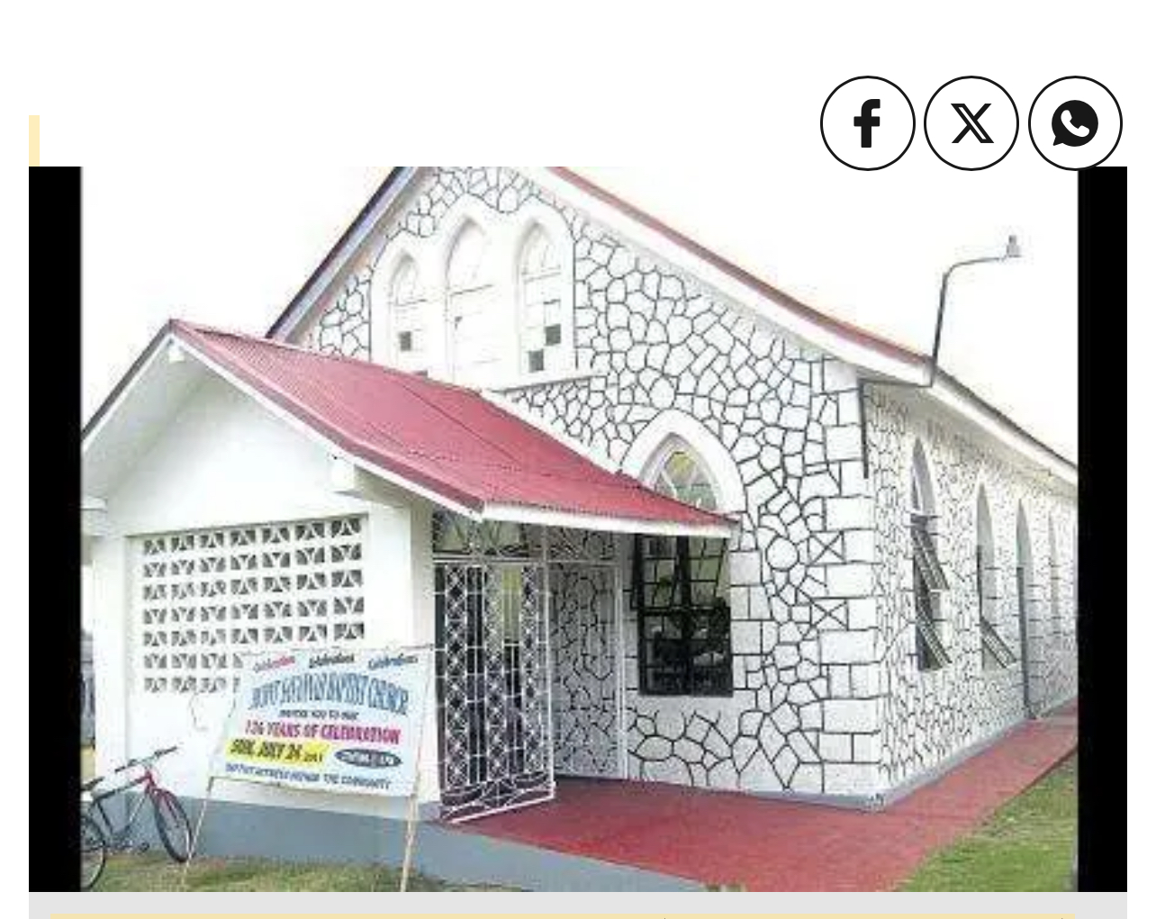 Help Rebuild Burnt Savannah Schools & Church campaign photo, 5 of 7